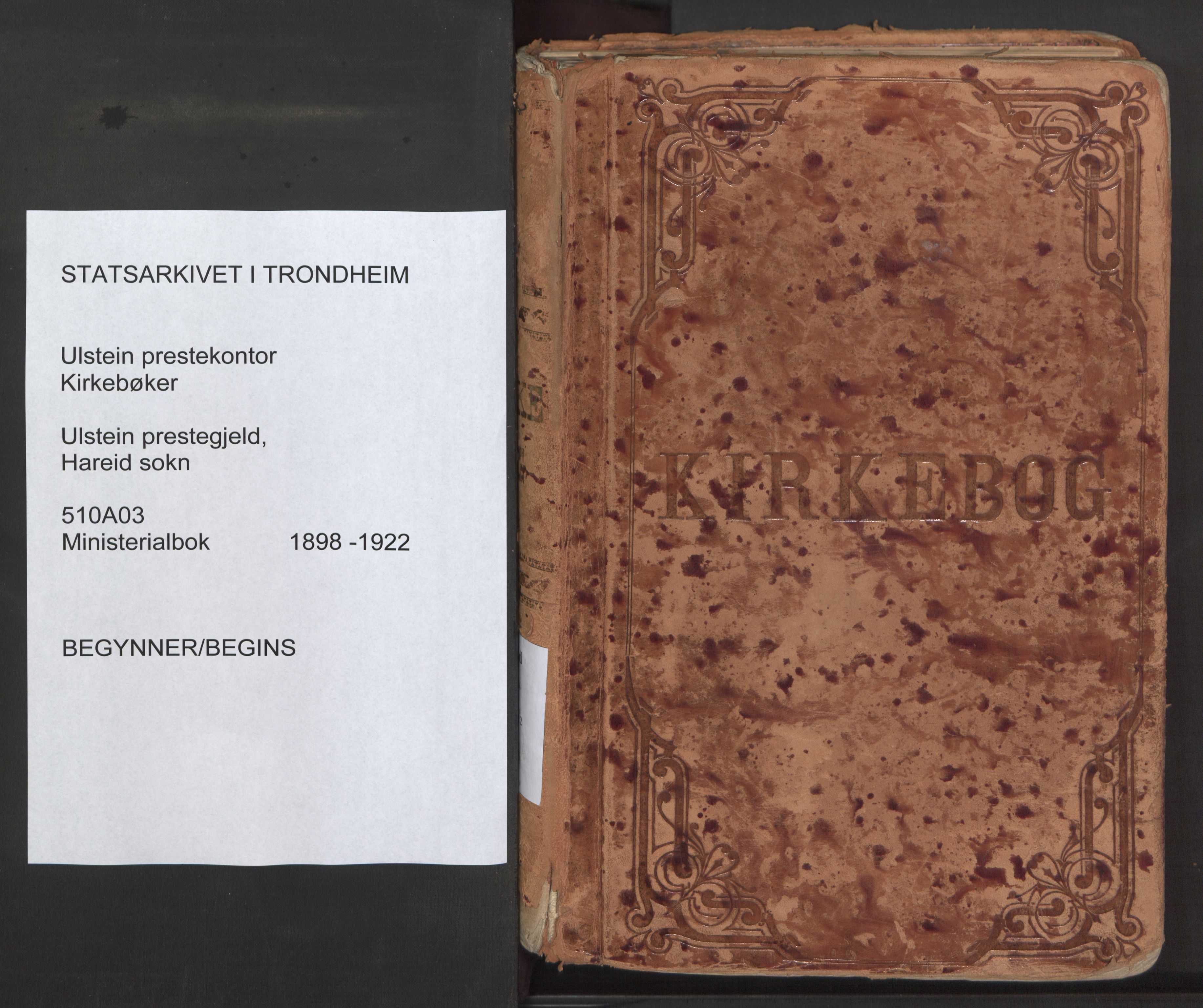 Ministerialprotokoller, klokkerbøker og fødselsregistre - Møre og Romsdal, AV/SAT-A-1454/510/L0123: Parish register (official) no. 510A03, 1898-1922