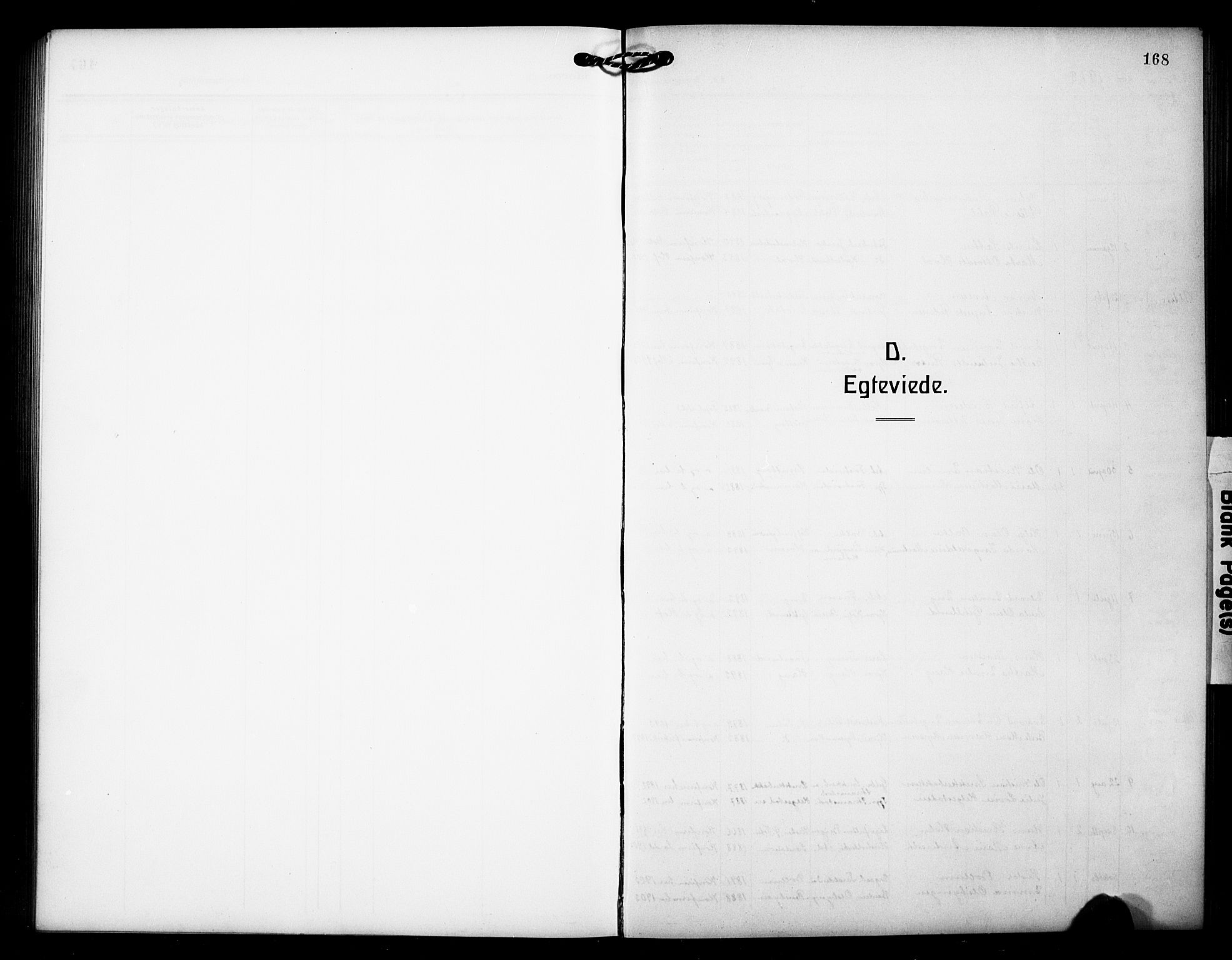 Østre Toten prestekontor, AV/SAH-PREST-104/H/Ha/Hab/L0008: Parish register (copy) no. 8, 1913-1929, p. 168