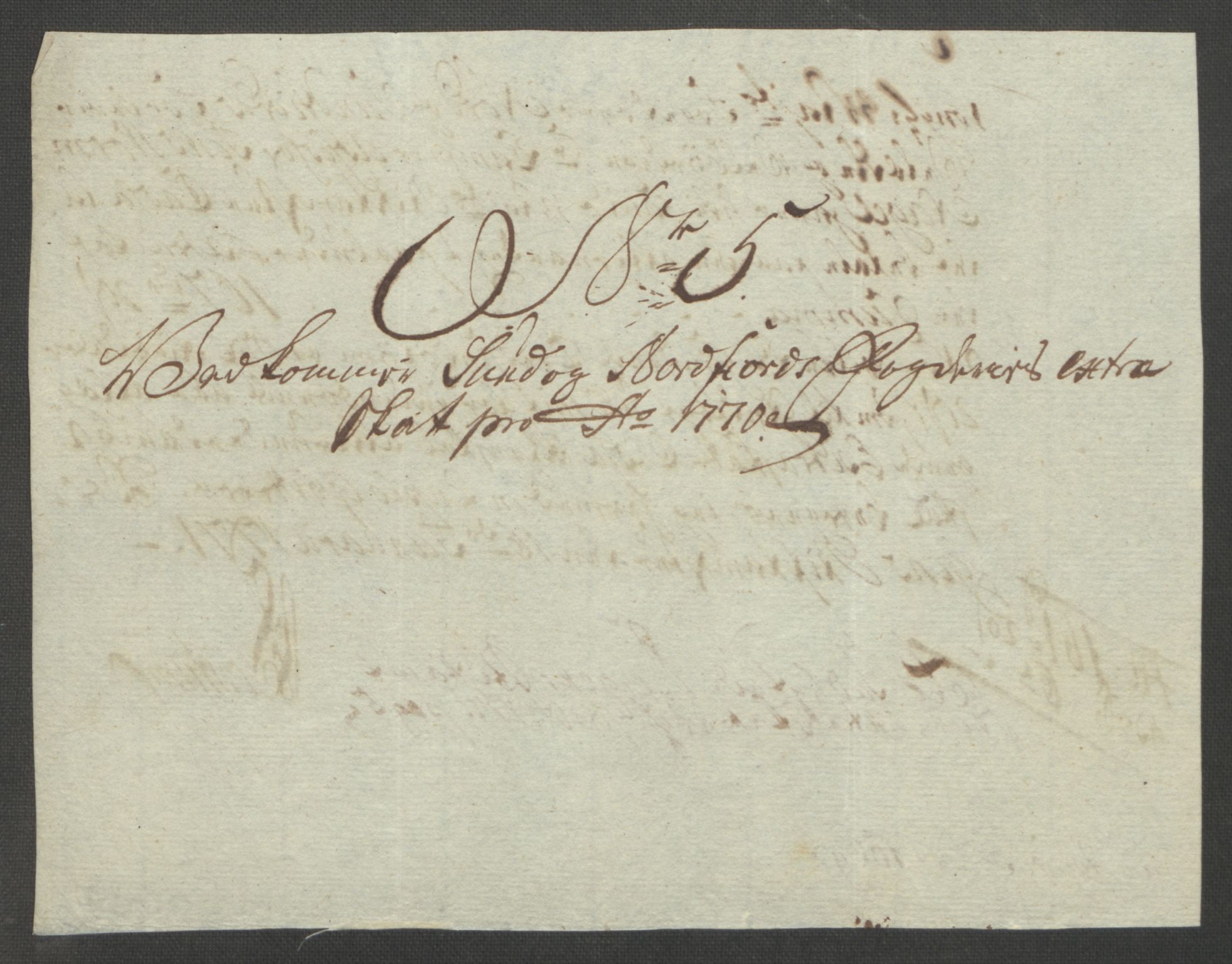 Rentekammeret inntil 1814, Reviderte regnskaper, Fogderegnskap, AV/RA-EA-4092/R53/L3550: Ekstraskatten Sunn- og Nordfjord, 1762-1771, p. 320