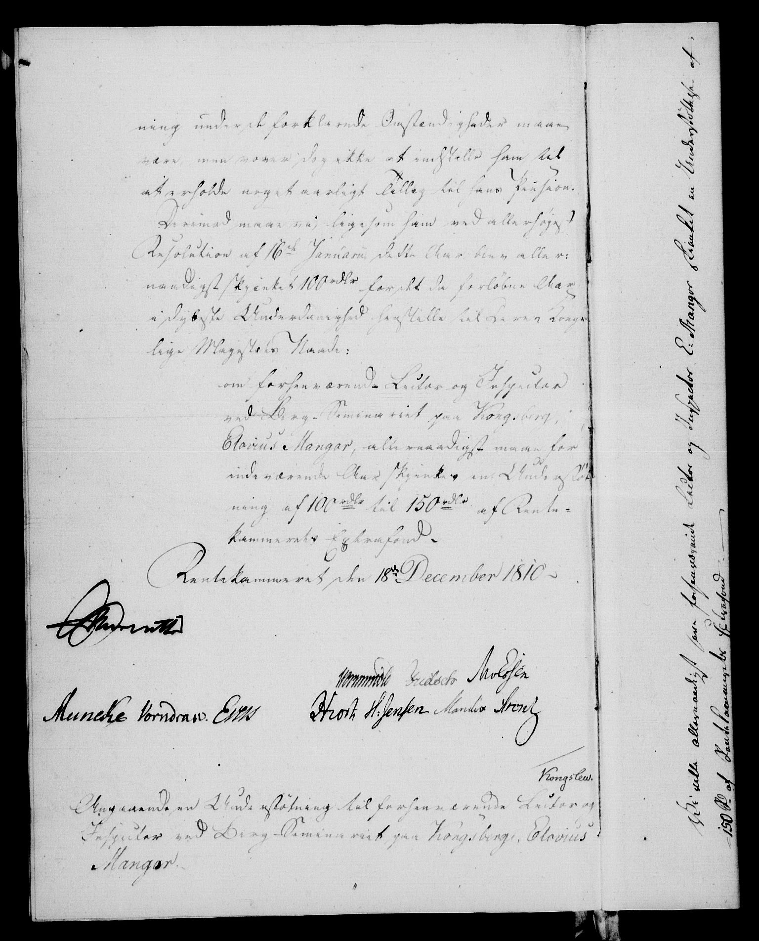Rentekammeret, Renteskriverkontorene, AV/RA-EA-3115/M/Mf/Mfb/L0009: Relasjons- og resolusjonsprotokoll med register (merket RK 54.15), 1809-1810