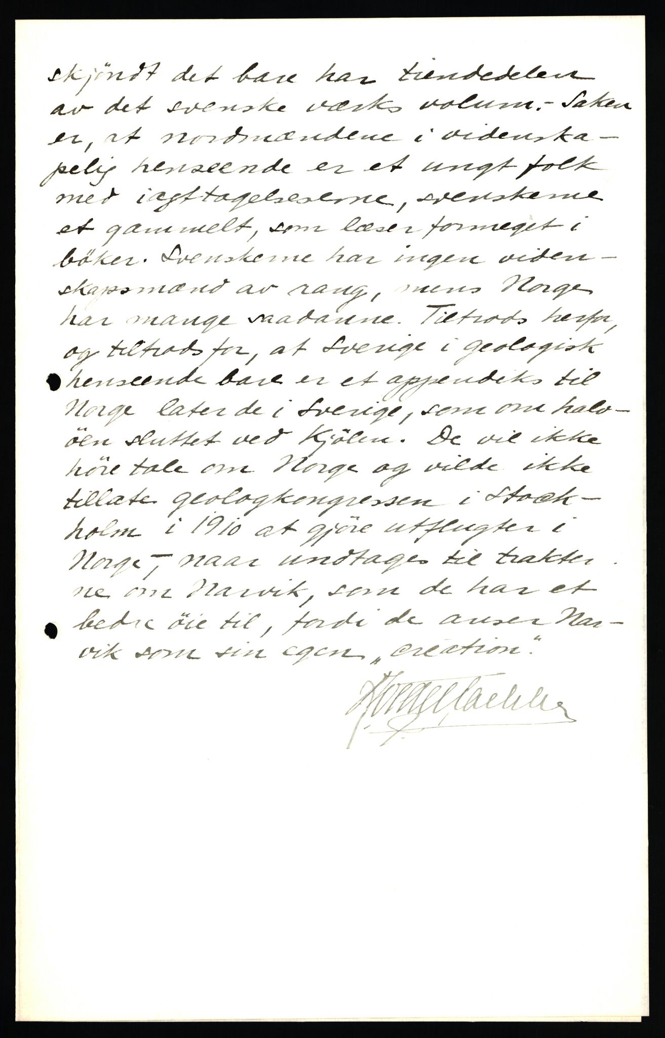 Utenriksdepartementet, AV/RA-S-2259, 1911