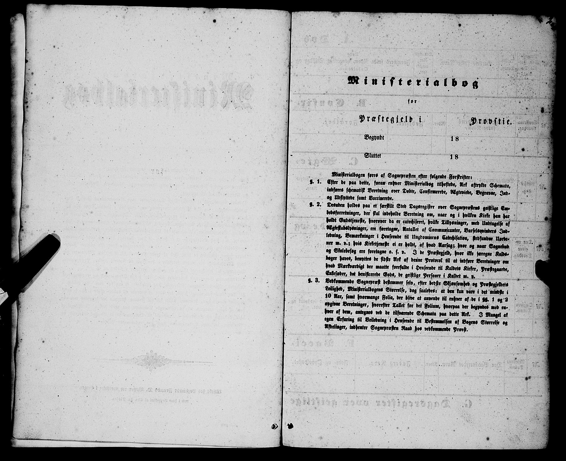 Nykirken Sokneprestembete, SAB/A-77101/H/Haa/L0042: Parish register (official) no. E 2, 1850-1868, p. 2