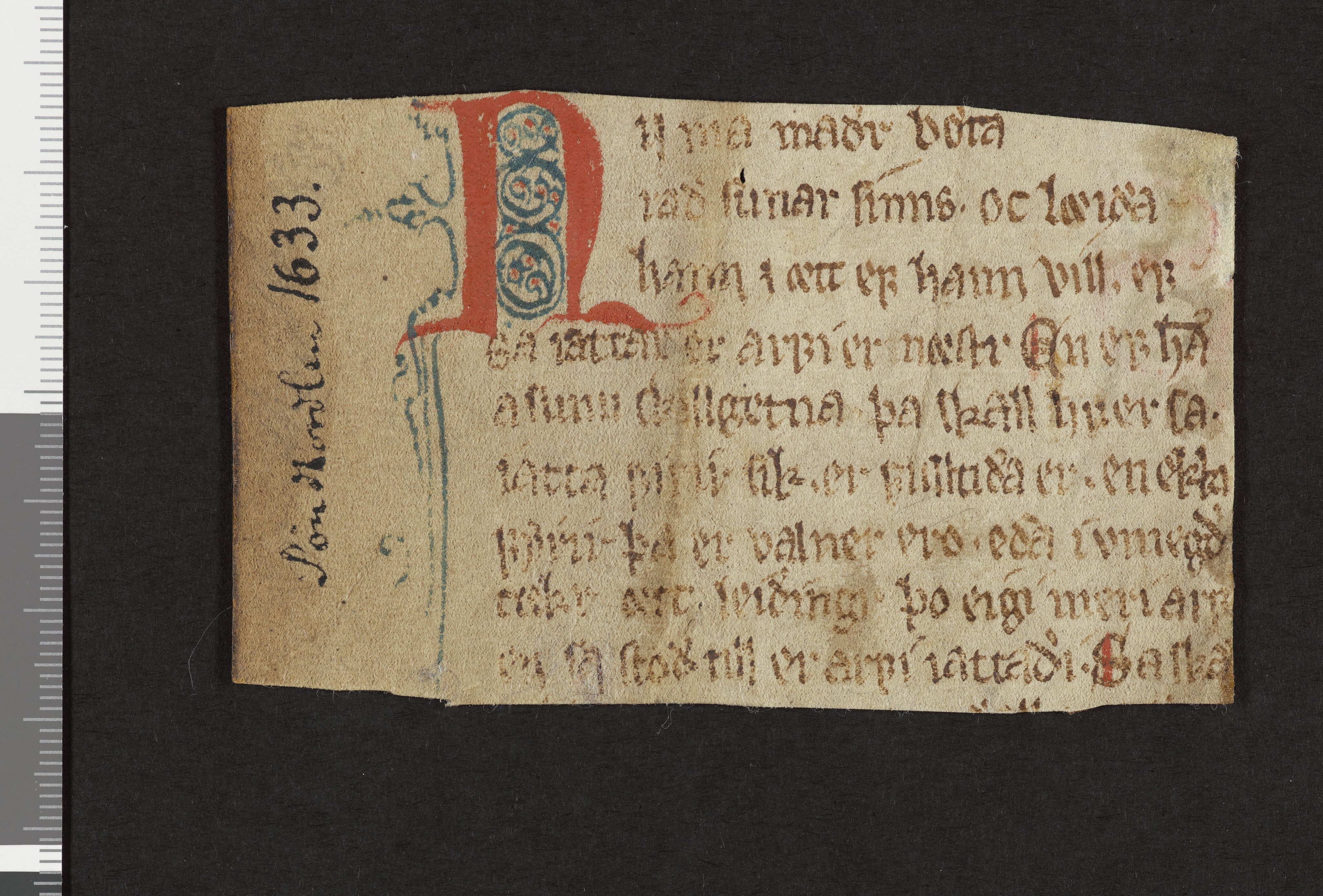 Riksarkivets diplomsamling, AV/RA-EA-5965/F26/L0002: Norrøne membranfragmenter bestand 2-9 (10), 1100-1536, p. 181