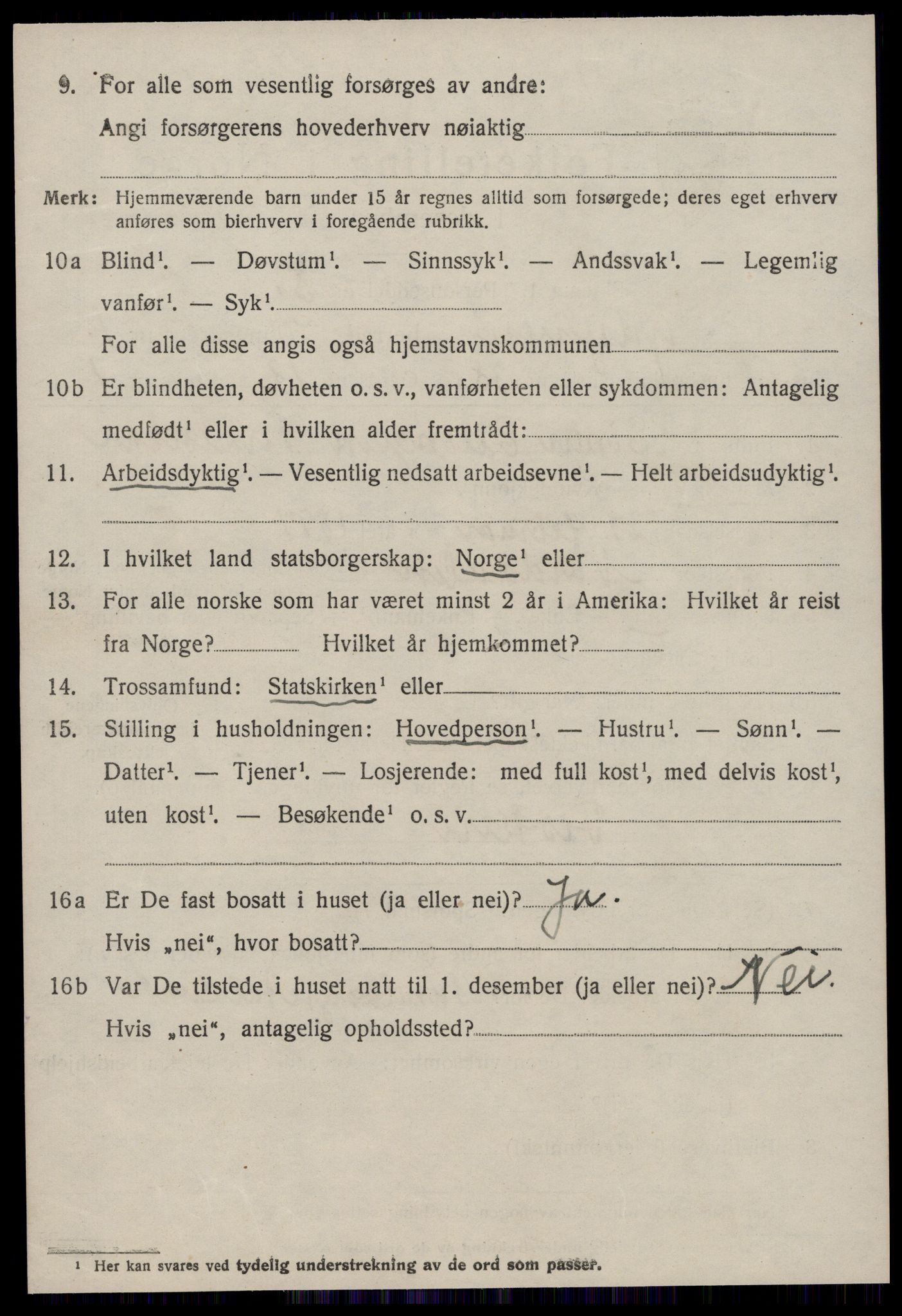 SAT, 1920 census for Sykkylven, 1920, p. 1358