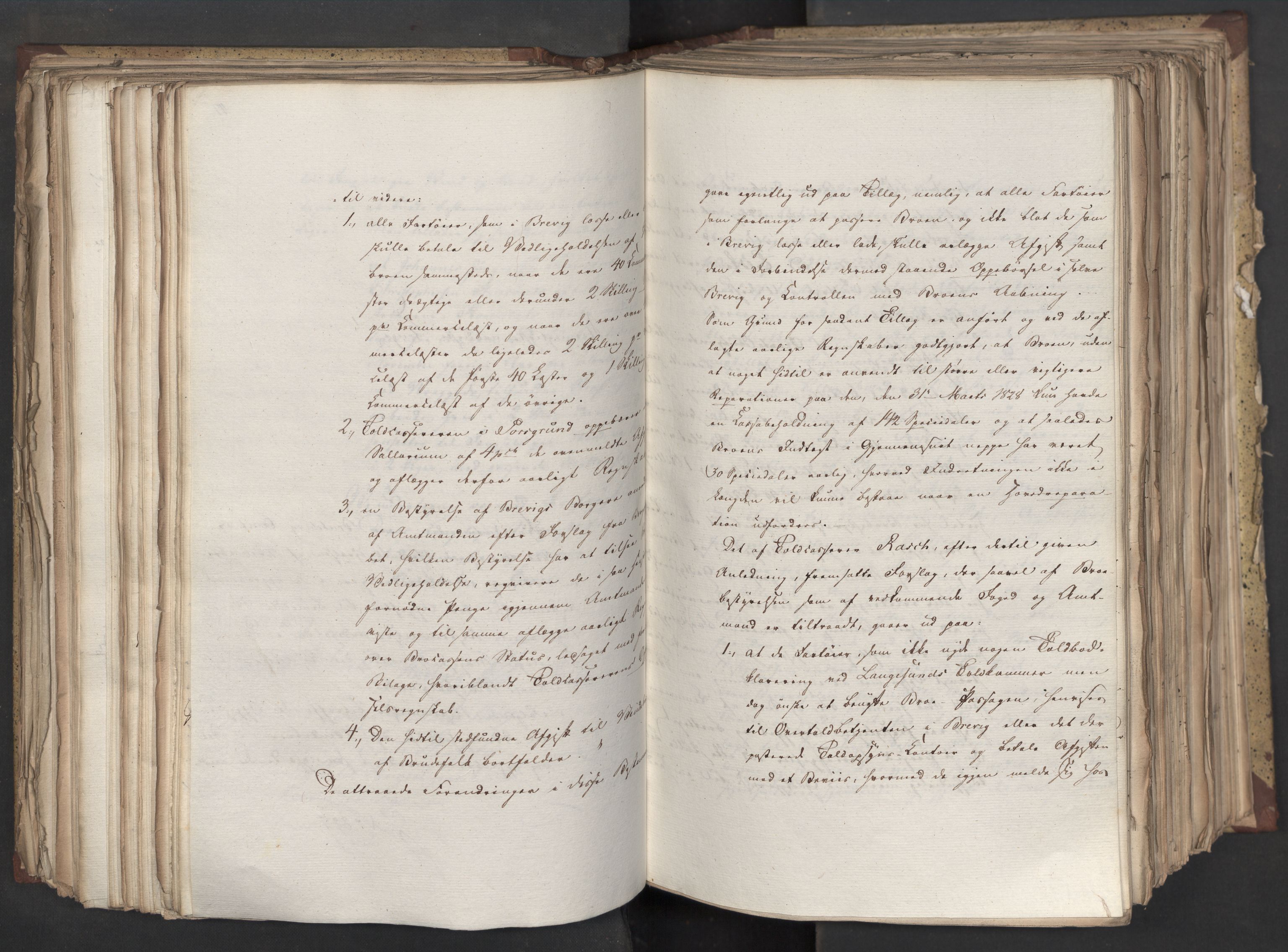 Statsrådsavdelingen i Stockholm, AV/RA-S-1003/D/Da/L0058: Regjeringsinnstillinger nr. 808-1073, 1829, p. 269