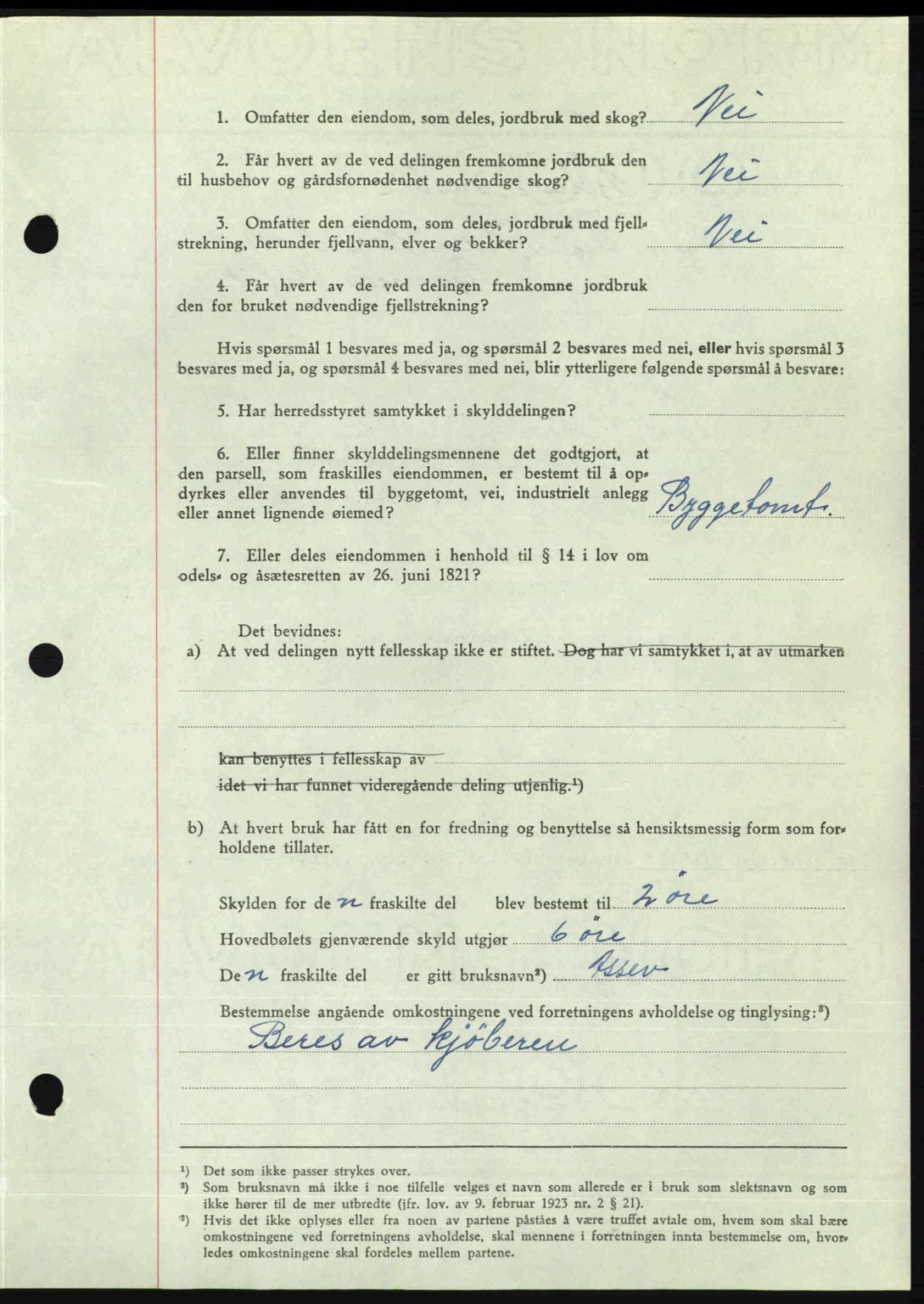 Nedenes sorenskriveri, AV/SAK-1221-0006/G/Gb/Gba/L0059: Mortgage book no. A11, 1948-1948, Diary no: : 1014/1948