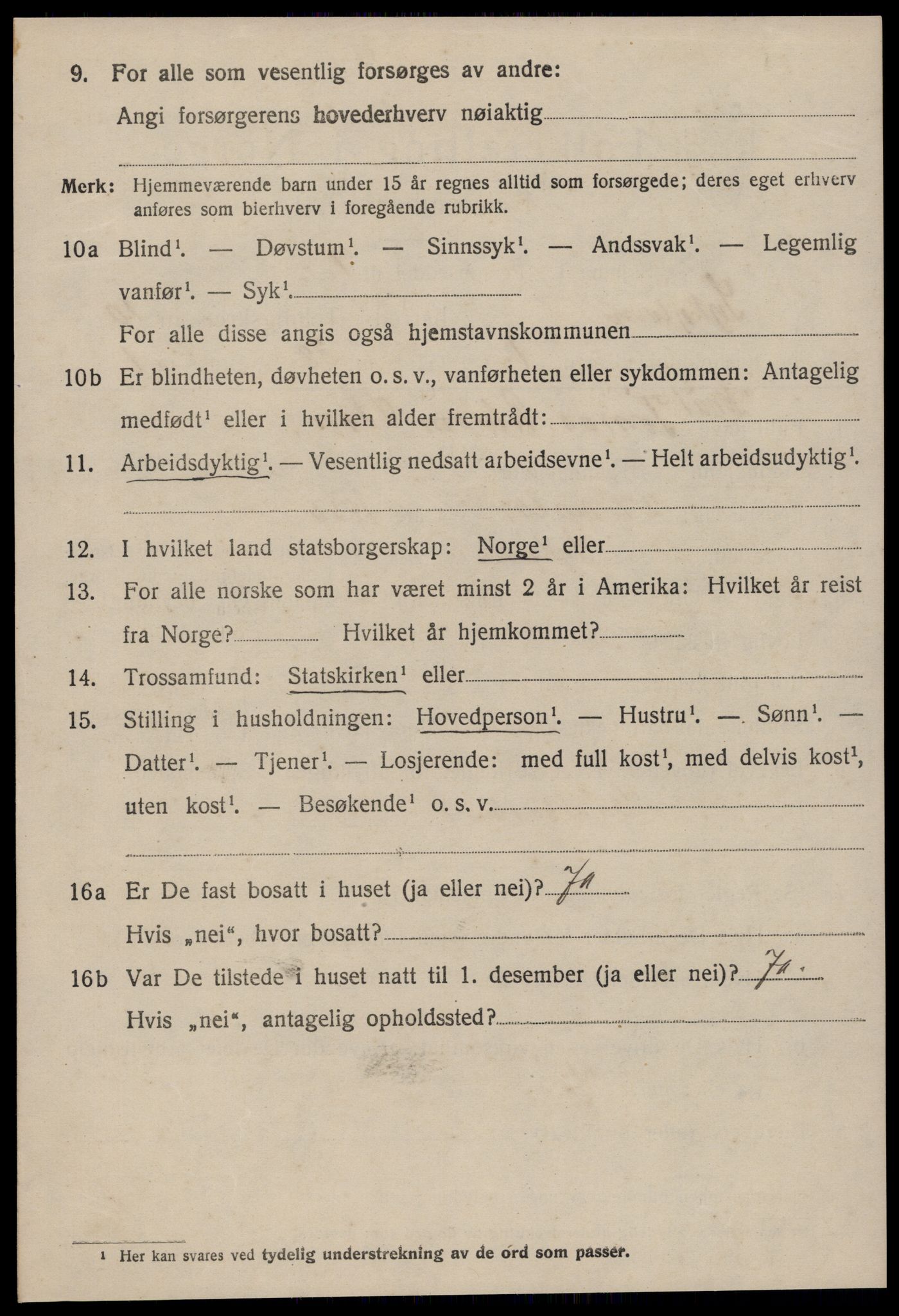 SAT, 1920 census for Sykkylven, 1920, p. 4966