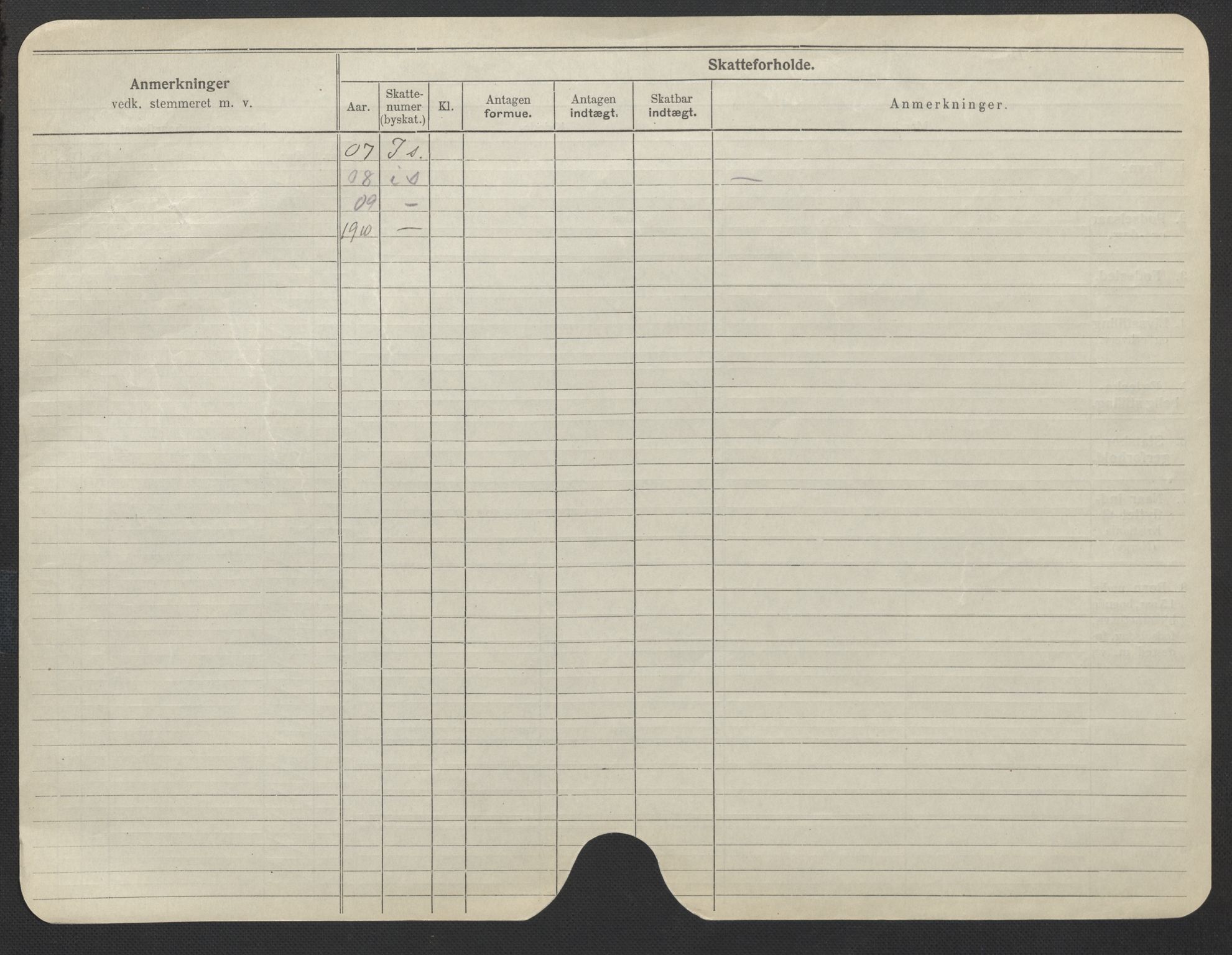 Oslo folkeregister, Registerkort, AV/SAO-A-11715/F/Fa/Fac/L0022: Kvinner, 1906-1914, p. 55b