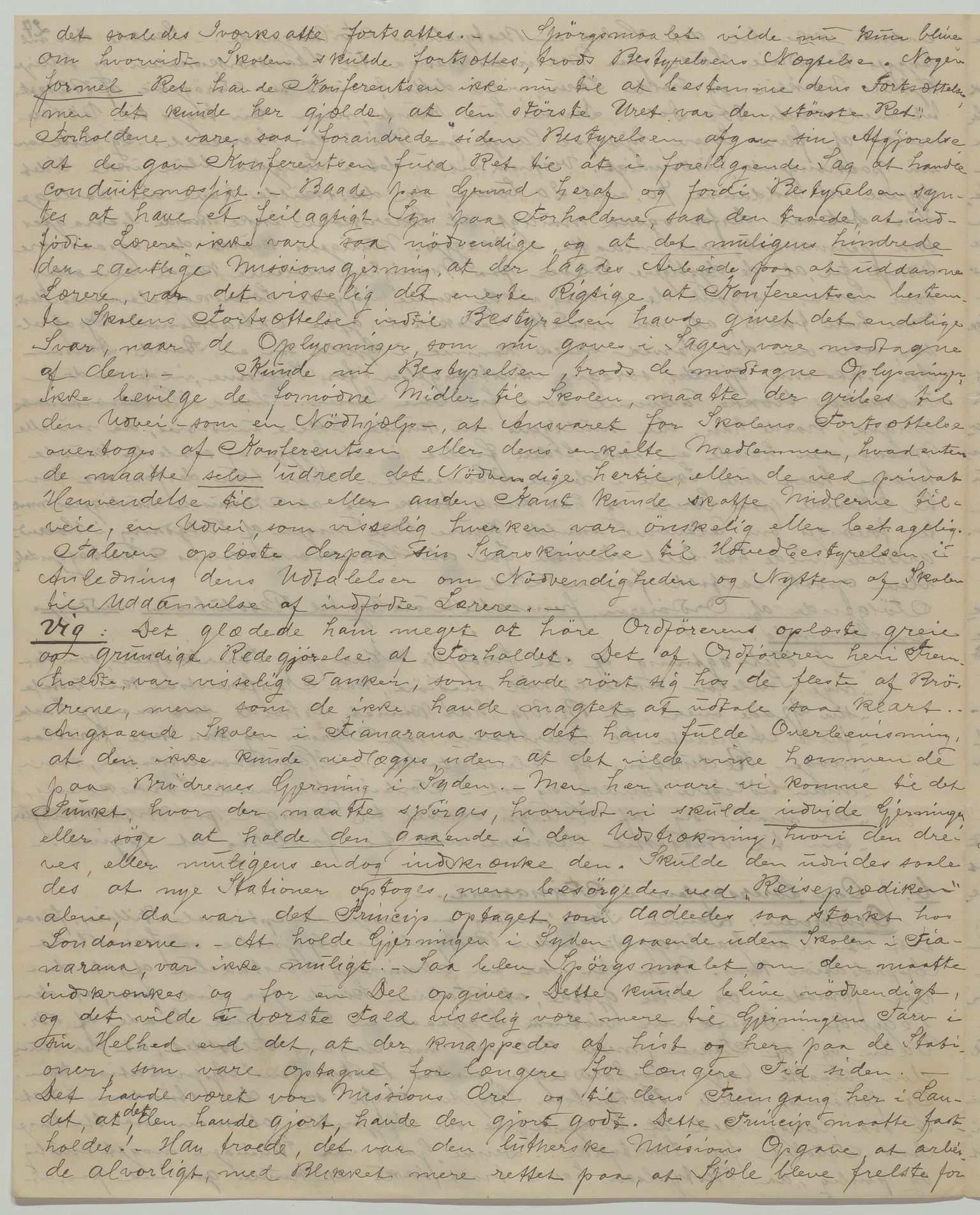 Det Norske Misjonsselskap - hovedadministrasjonen, VID/MA-A-1045/D/Da/Daa/L0035/0012: Konferansereferat og årsberetninger / Konferansereferat fra Madagaskar Innland., 1881