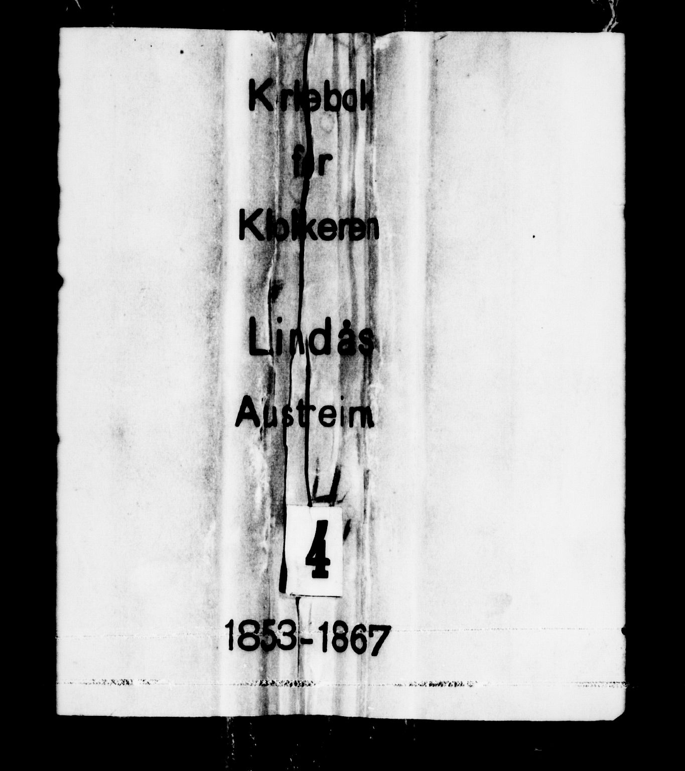 Lindås Sokneprestembete, SAB/A-76701/H/Hab: Parish register (copy) no. C 1, 1853-1867