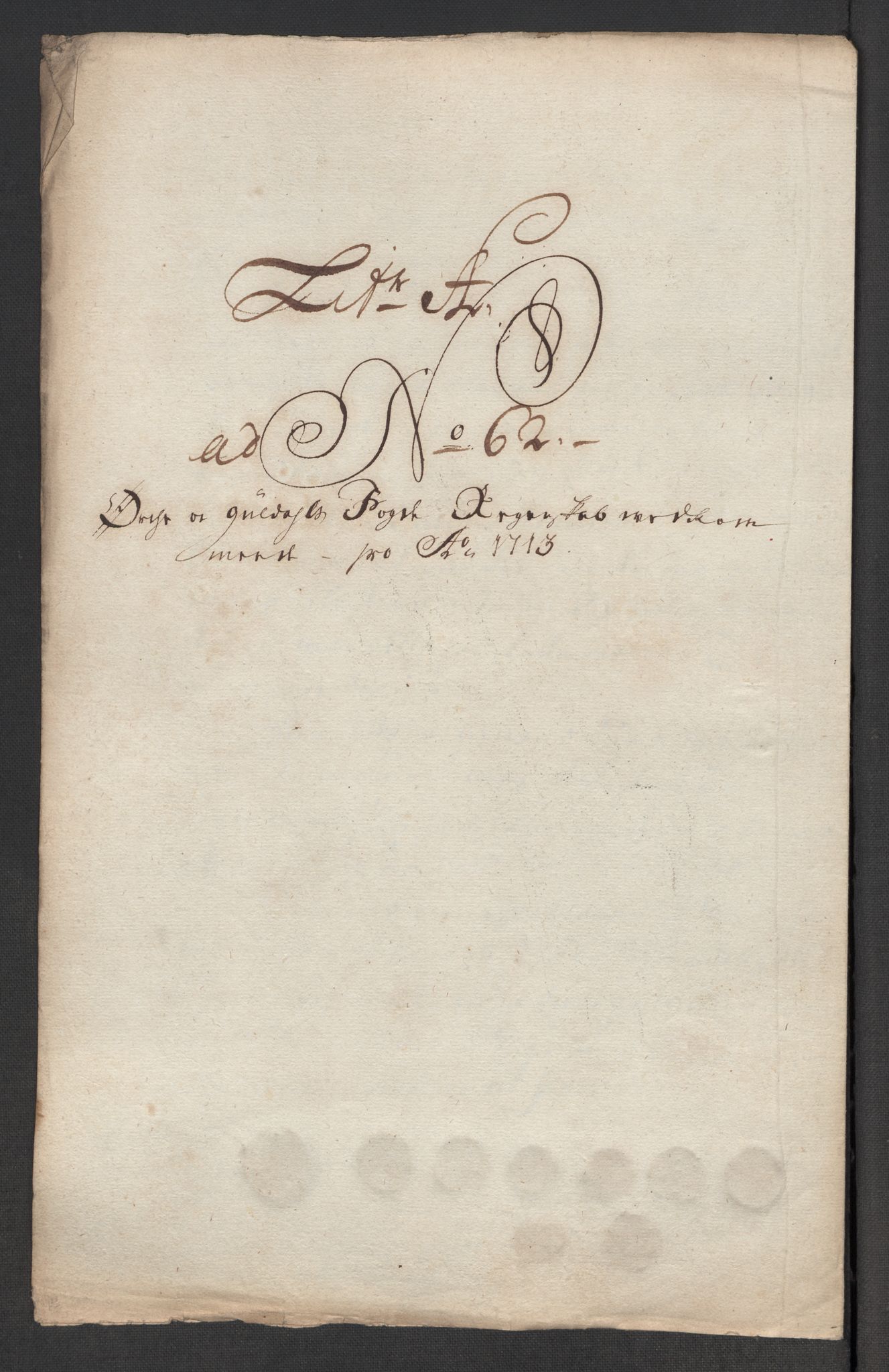 Rentekammeret inntil 1814, Reviderte regnskaper, Fogderegnskap, AV/RA-EA-4092/R60/L3964: Fogderegnskap Orkdal og Gauldal, 1713, p. 497