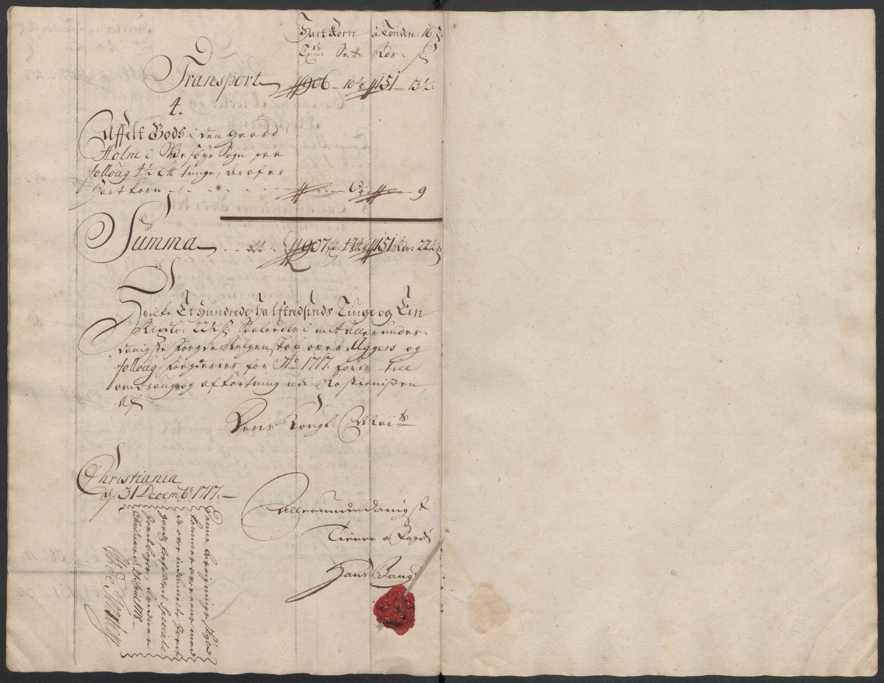 Rentekammeret inntil 1814, Reviderte regnskaper, Fogderegnskap, AV/RA-EA-4092/R10/L0455: Fogderegnskap Aker og Follo, 1717, p. 134