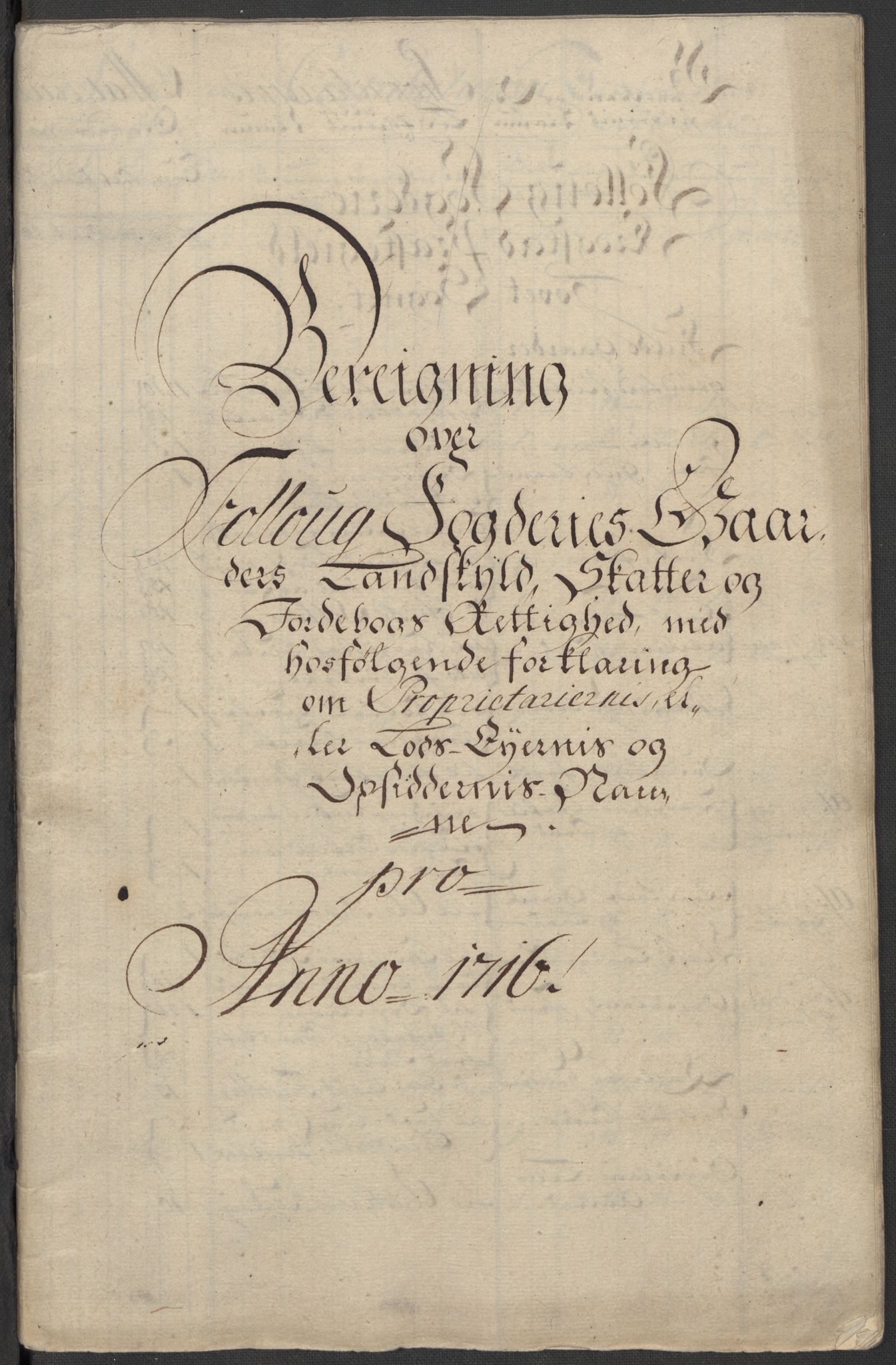 Rentekammeret inntil 1814, Reviderte regnskaper, Fogderegnskap, RA/EA-4092/R10/L0454: Fogderegnskap Aker og Follo, 1716, p. 62