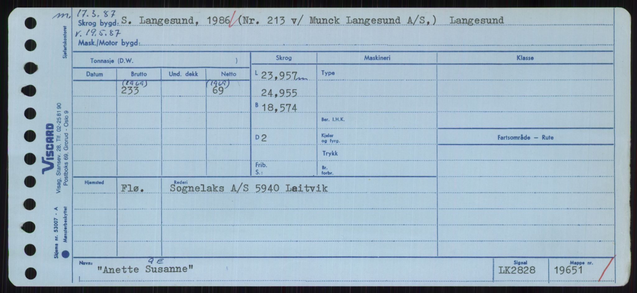 Sjøfartsdirektoratet med forløpere, Skipsmålingen, AV/RA-S-1627/H/Hc/L0001: Lektere, A-Y, p. 13