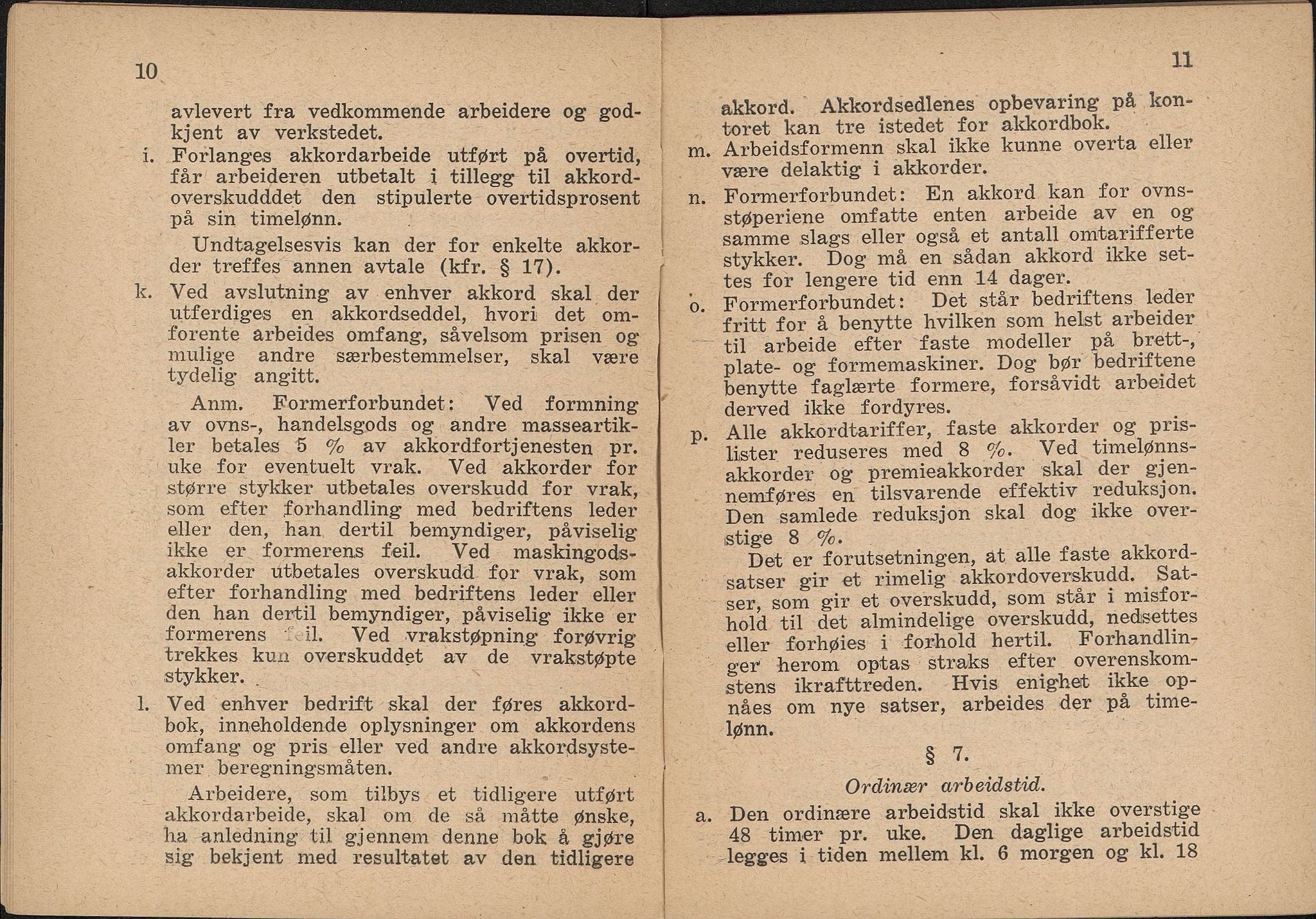 Norsk jern- og metallarbeiderforbund, AAB/ARK-1659/O/L0001/0014: Verkstedsoverenskomsten / Verkstedsoverenskomsten, 1931