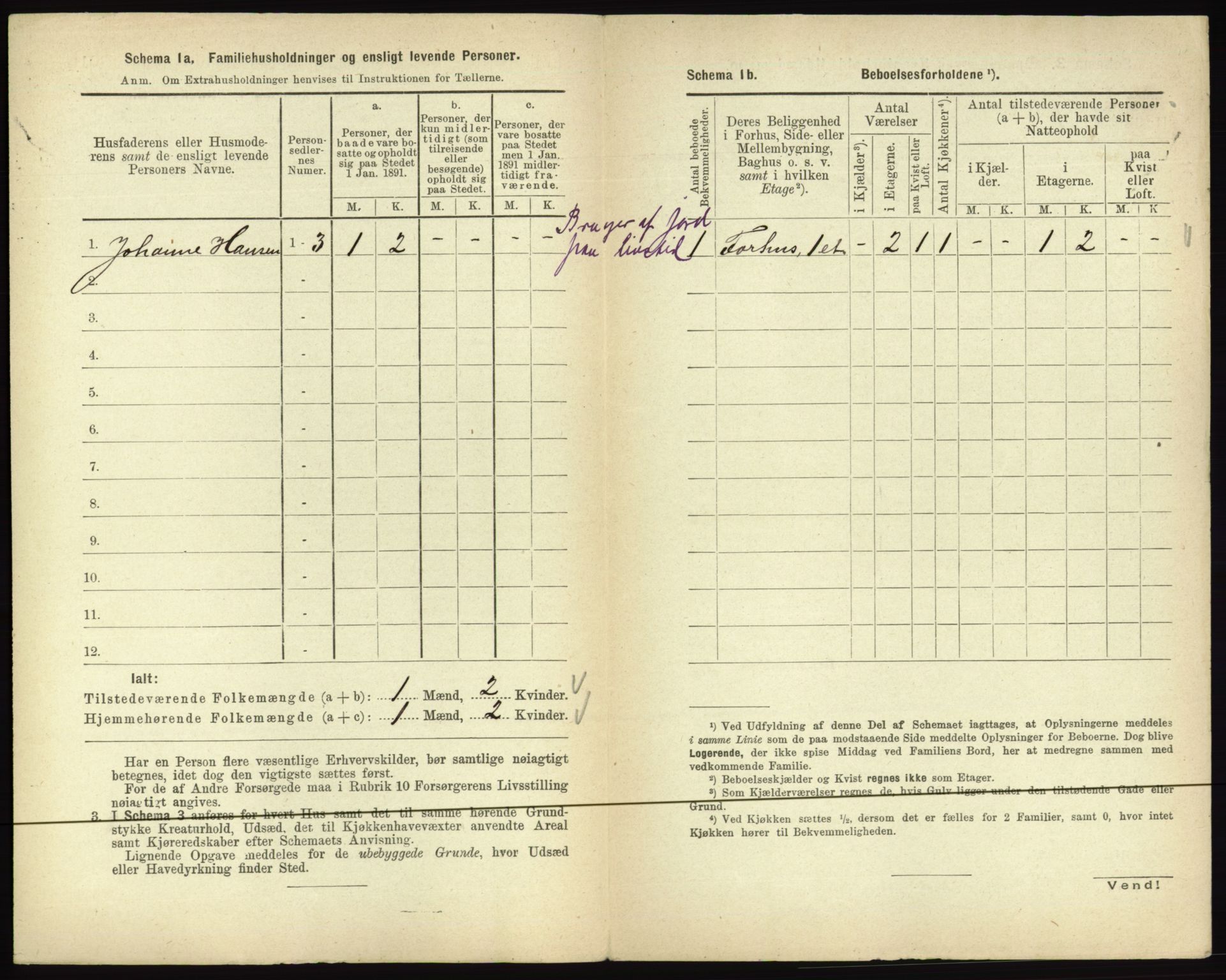 RA, 1891 census for 0502 Gjøvik, 1891, p. 93