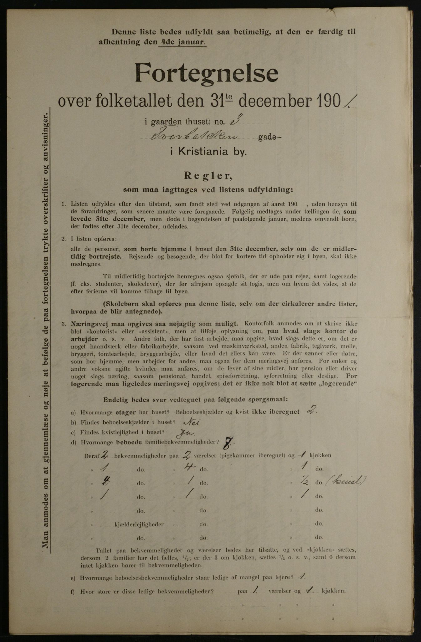 OBA, Municipal Census 1901 for Kristiania, 1901, p. 18044