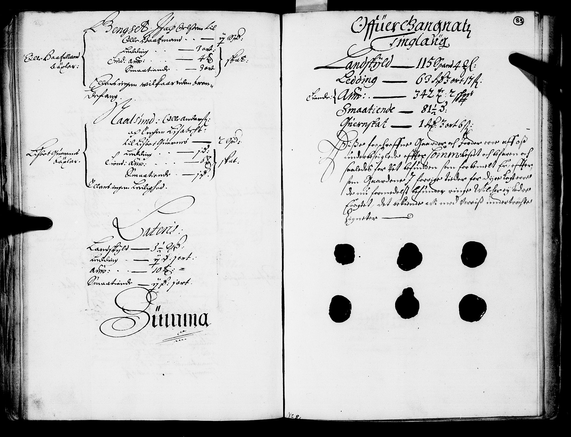 Rentekammeret inntil 1814, Realistisk ordnet avdeling, AV/RA-EA-4070/N/Nb/Nba/L0047: Nordmøre len, 1667, p. 82b-83a