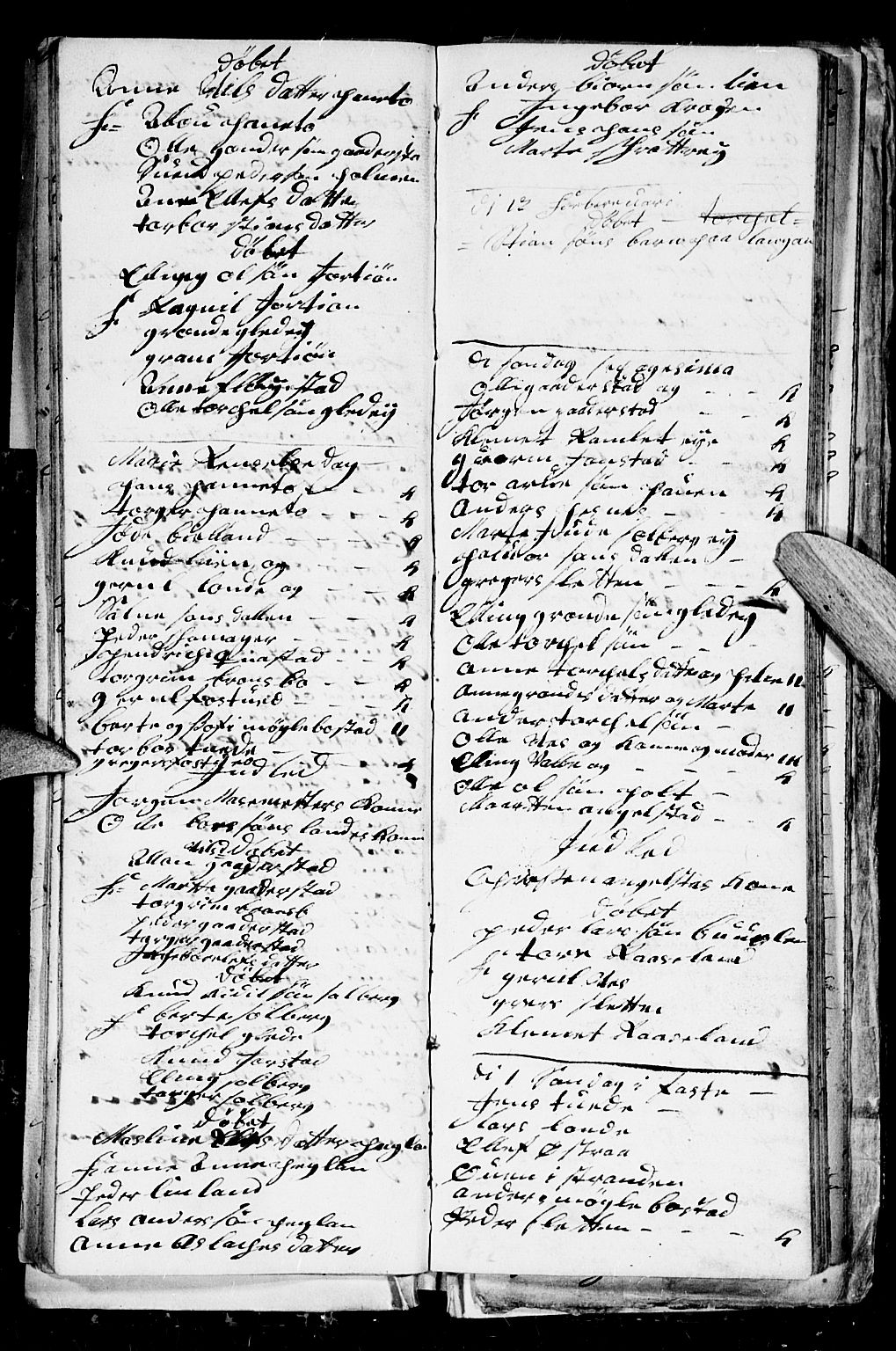 Holt sokneprestkontor, SAK/1111-0021/F/Fb/L0003: Parish register (copy) no. B 3, 1728-1730, p. 18