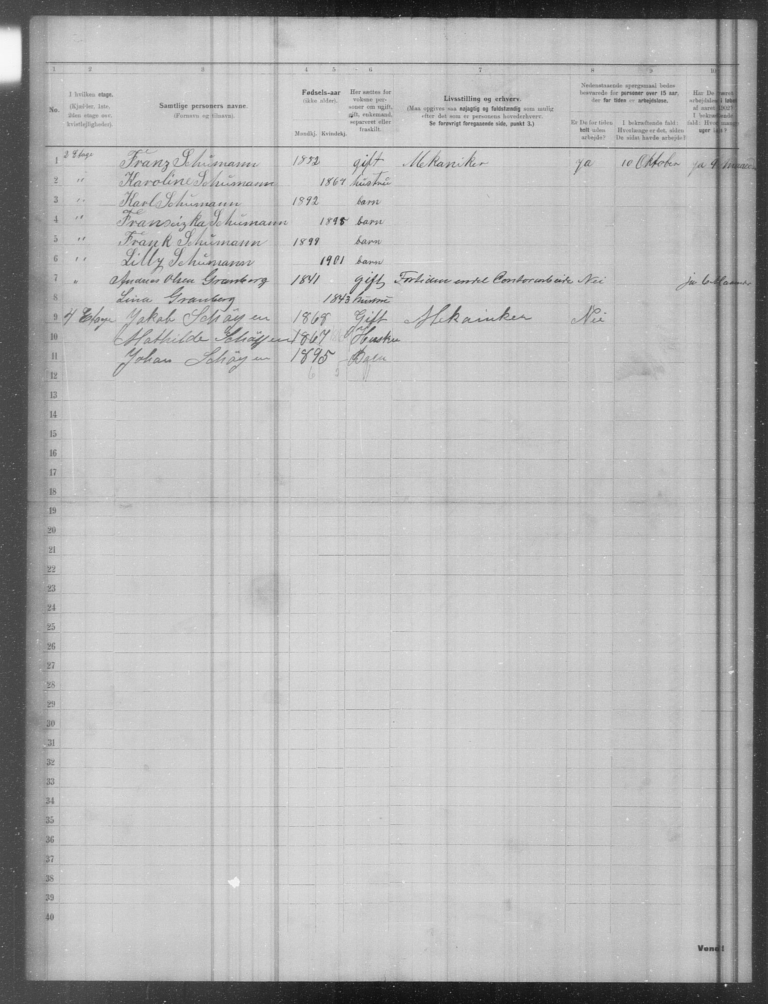 OBA, Municipal Census 1902 for Kristiania, 1902, p. 21166