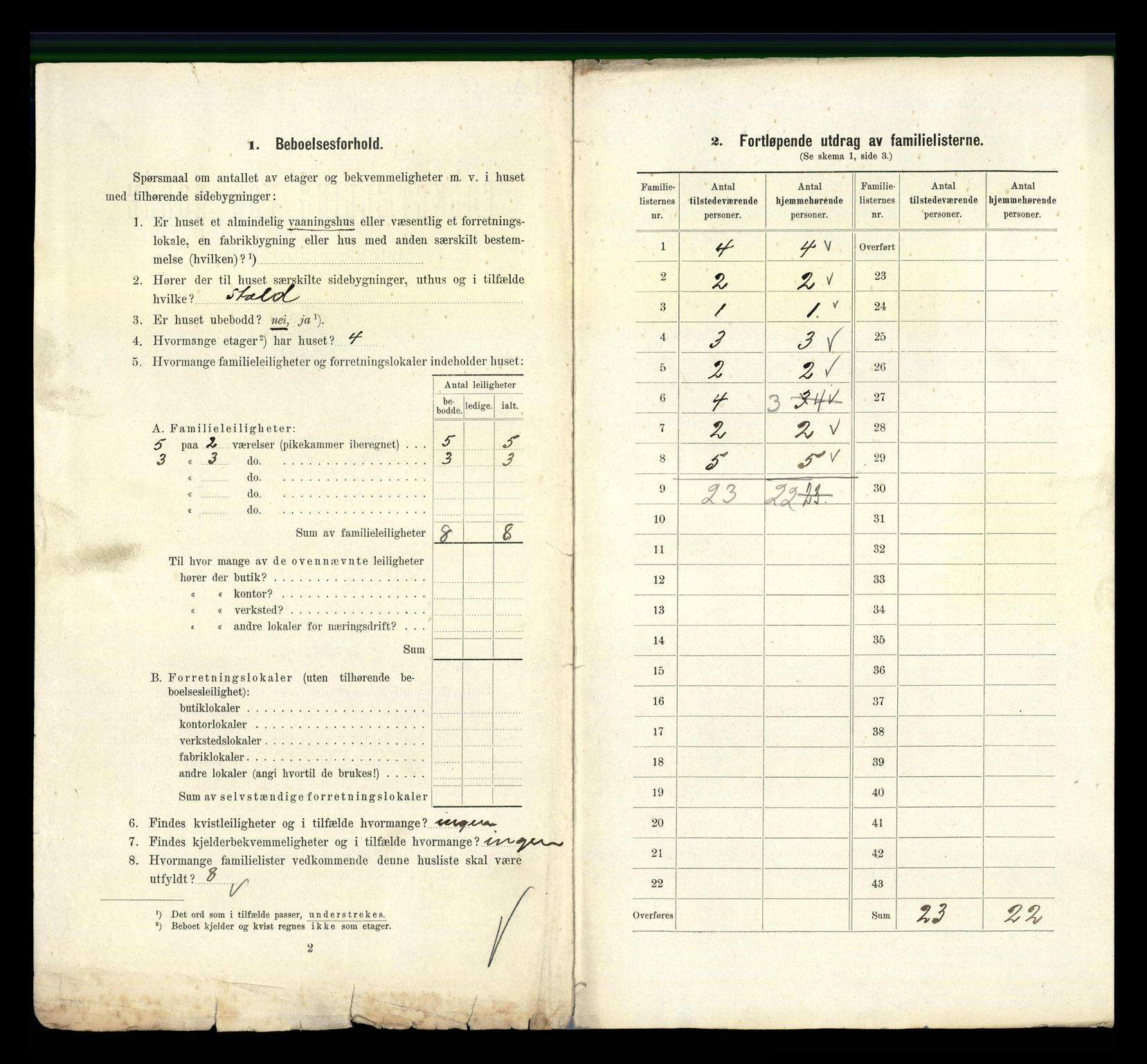 RA, 1910 census for Kristiania, 1910, p. 16638