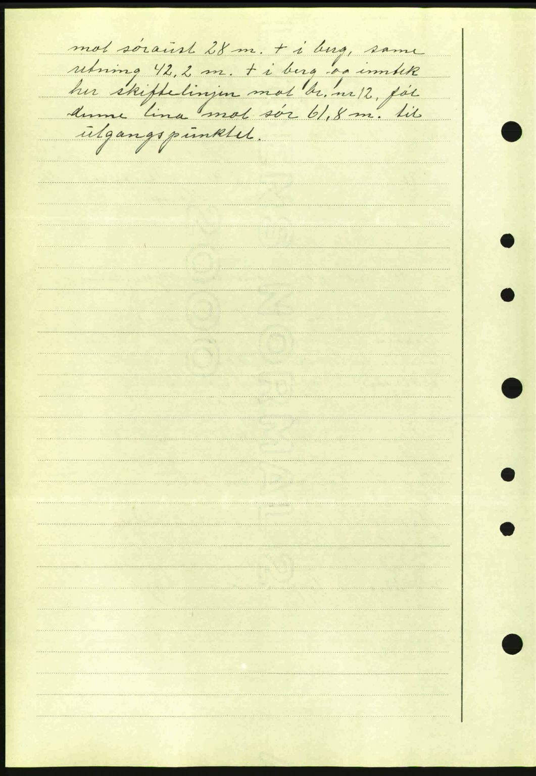 Nordhordland sorenskrivar, SAB/A-2901/1/G/Gb/Gbf/L0010: Mortgage book no. A10, 1939-1940, Diary no: : 2810/1939