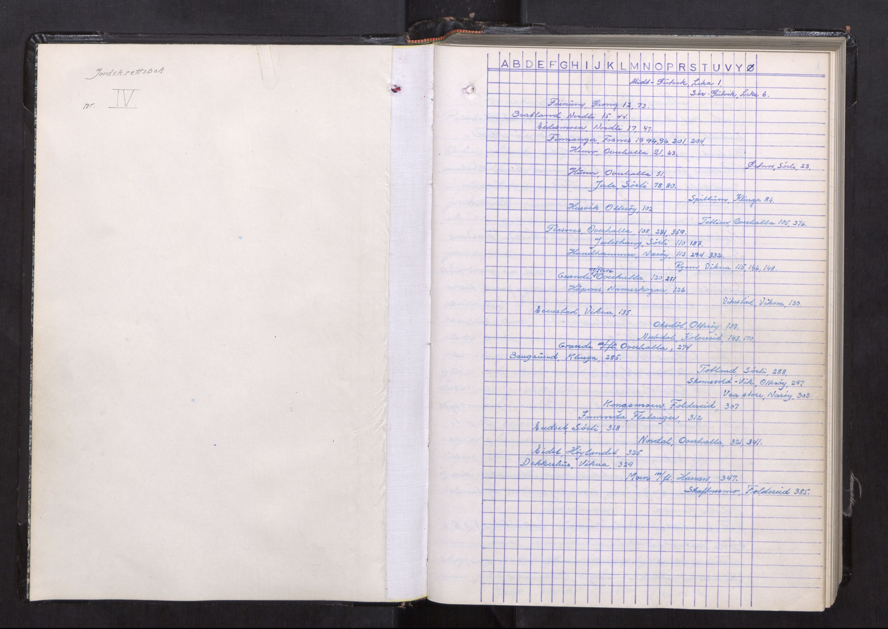 Nord-Trøndelag jordskifterett, AV/SAT-A-5623/1/F/L0034: Rettsprotokoll - Namdal, 1961-1964
