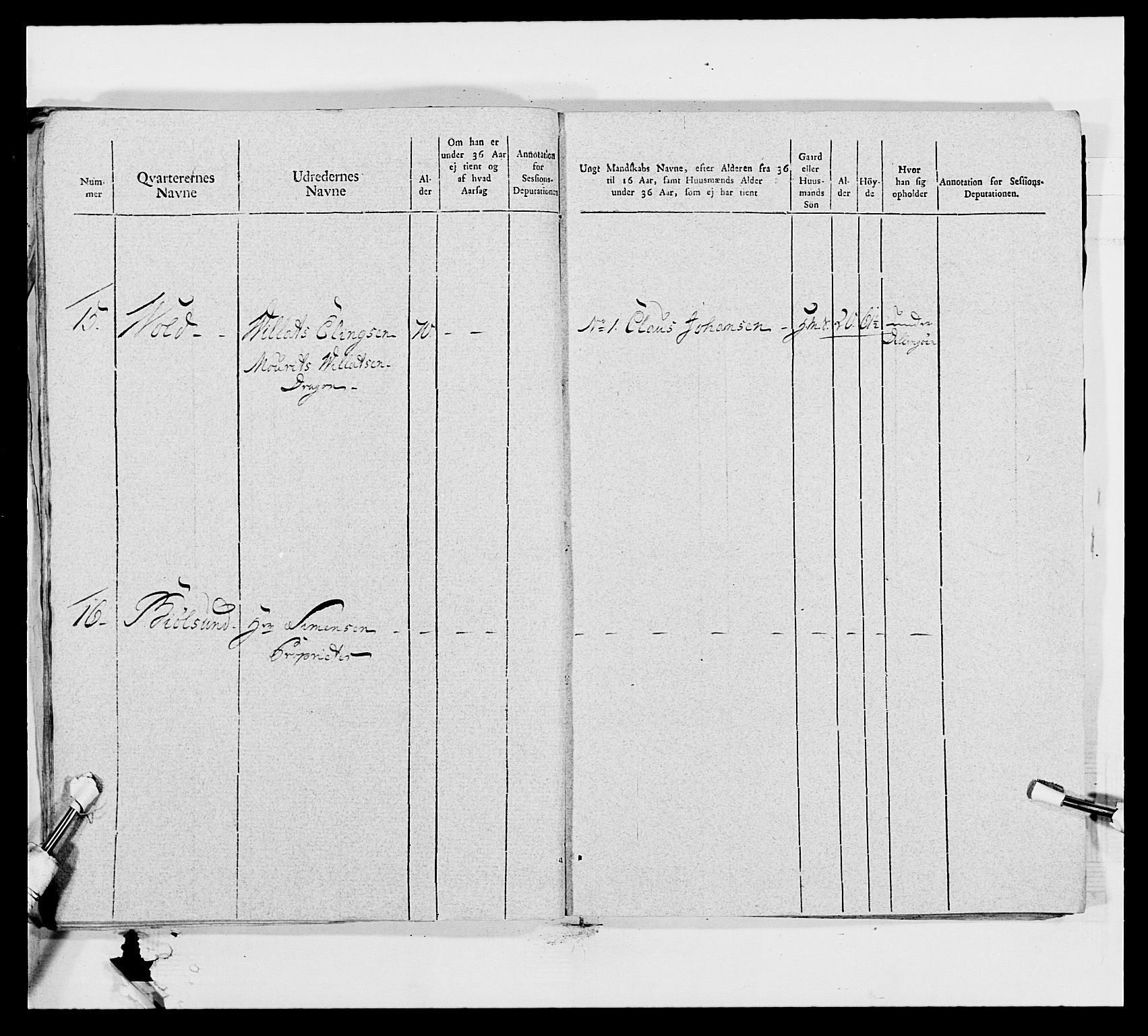 Generalitets- og kommissariatskollegiet, Det kongelige norske kommissariatskollegium, AV/RA-EA-5420/E/Eh/L0011: Smålenske dragonregiment, 1795-1807, p. 299