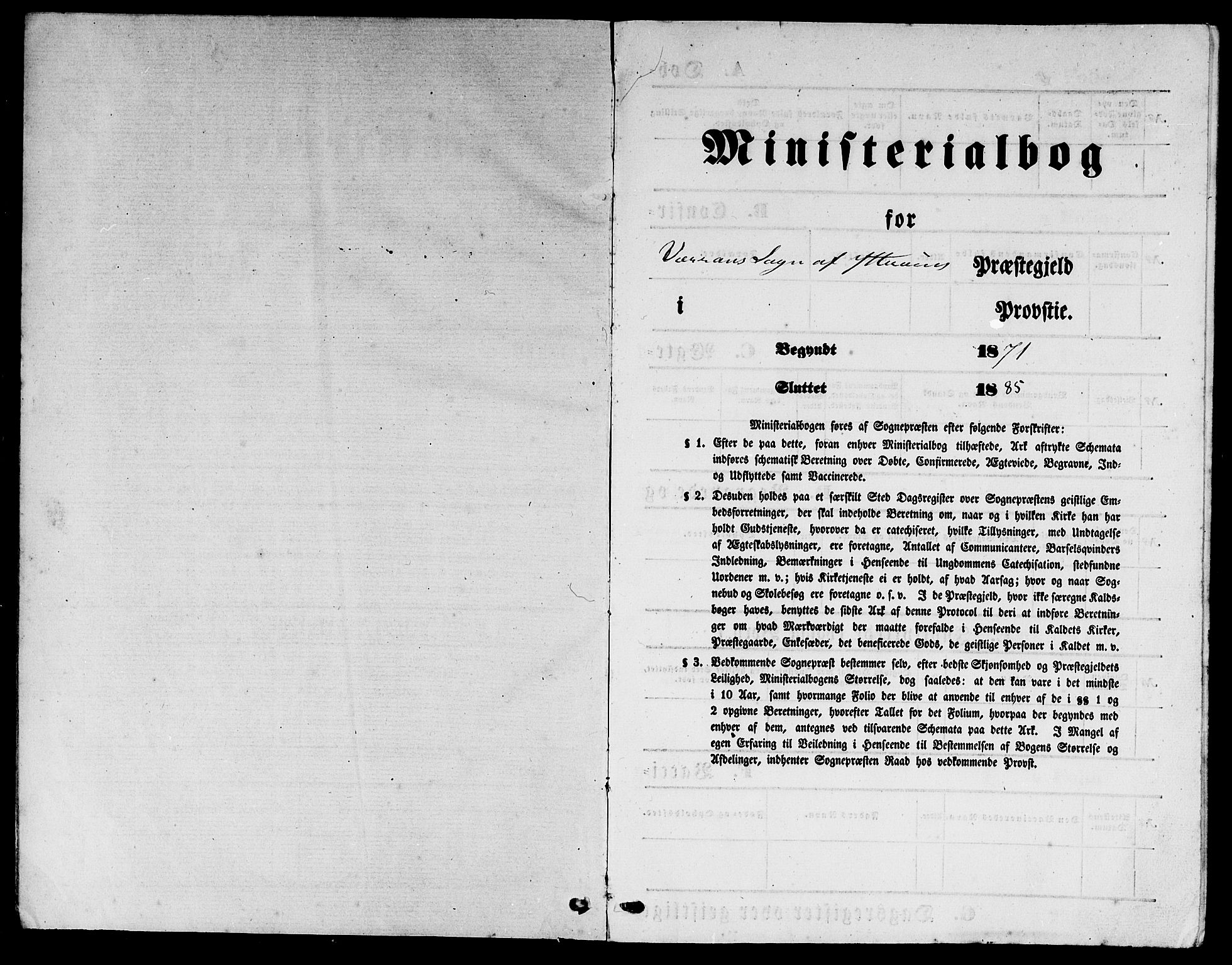 Ministerialprotokoller, klokkerbøker og fødselsregistre - Nord-Trøndelag, SAT/A-1458/744/L0422: Parish register (copy) no. 744C01, 1871-1885