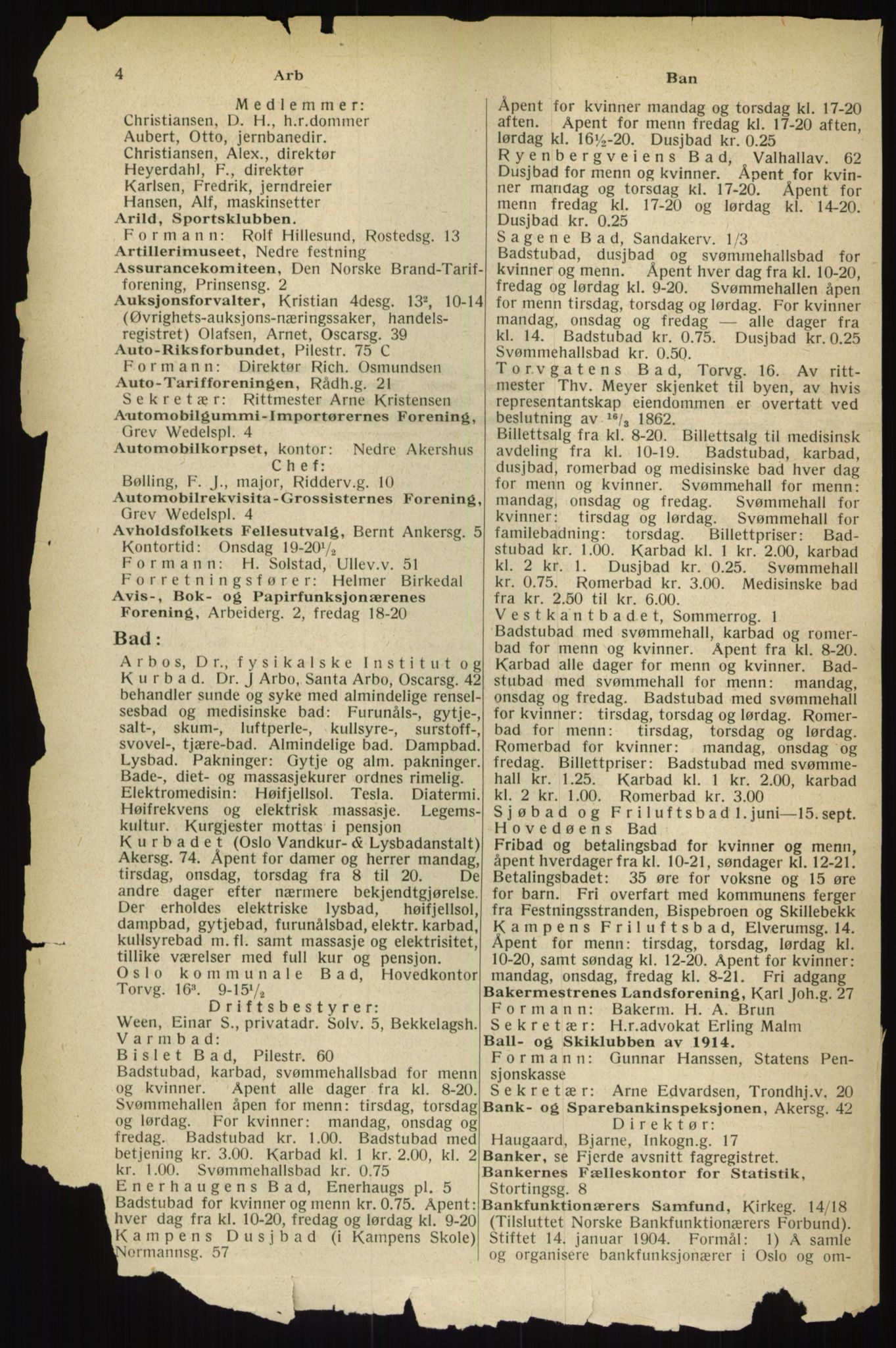 Kristiania/Oslo adressebok, PUBL/-, 1933, p. 4