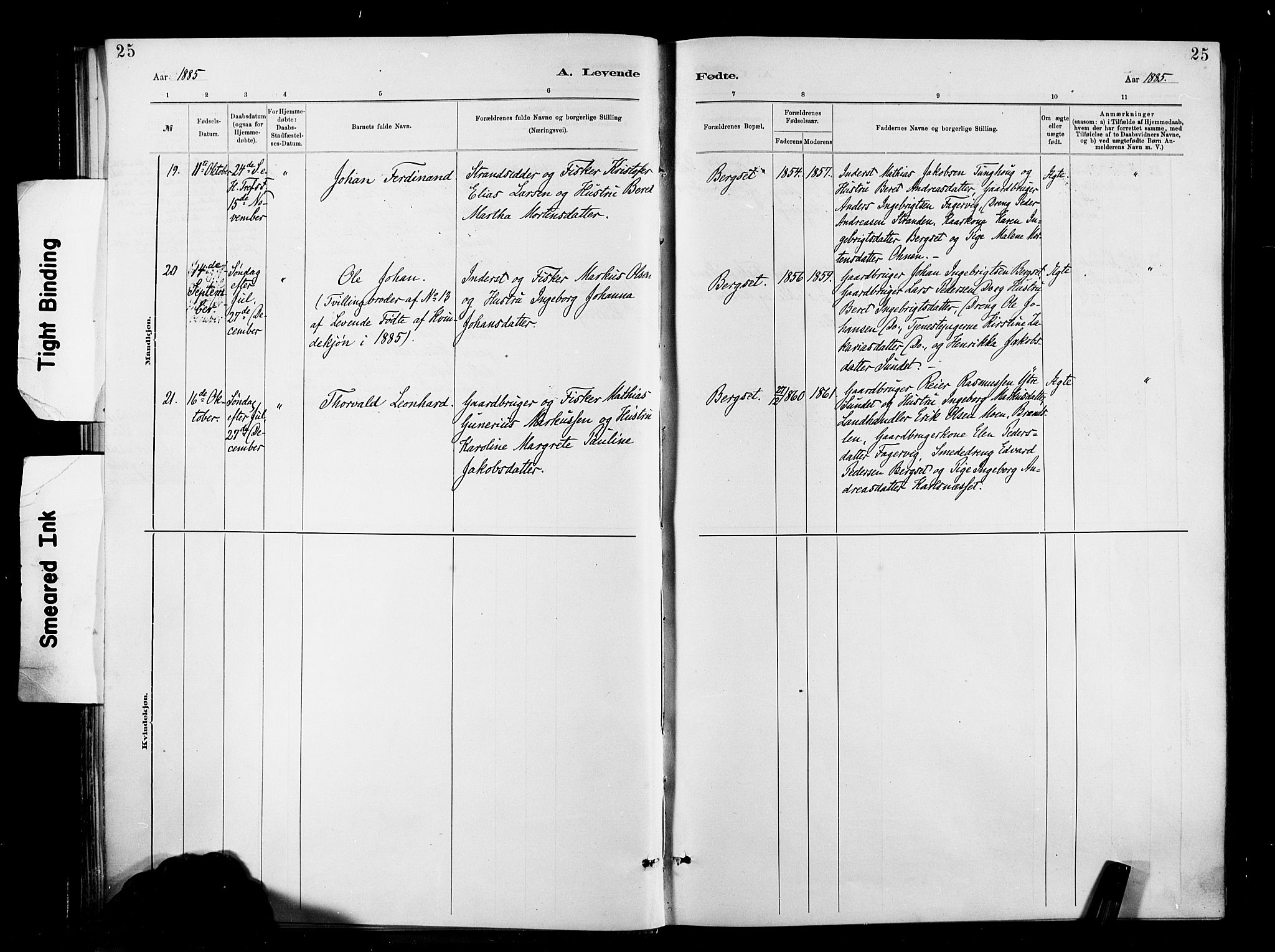 Ministerialprotokoller, klokkerbøker og fødselsregistre - Møre og Romsdal, AV/SAT-A-1454/566/L0769: Parish register (official) no. 566A08, 1881-1903, p. 25