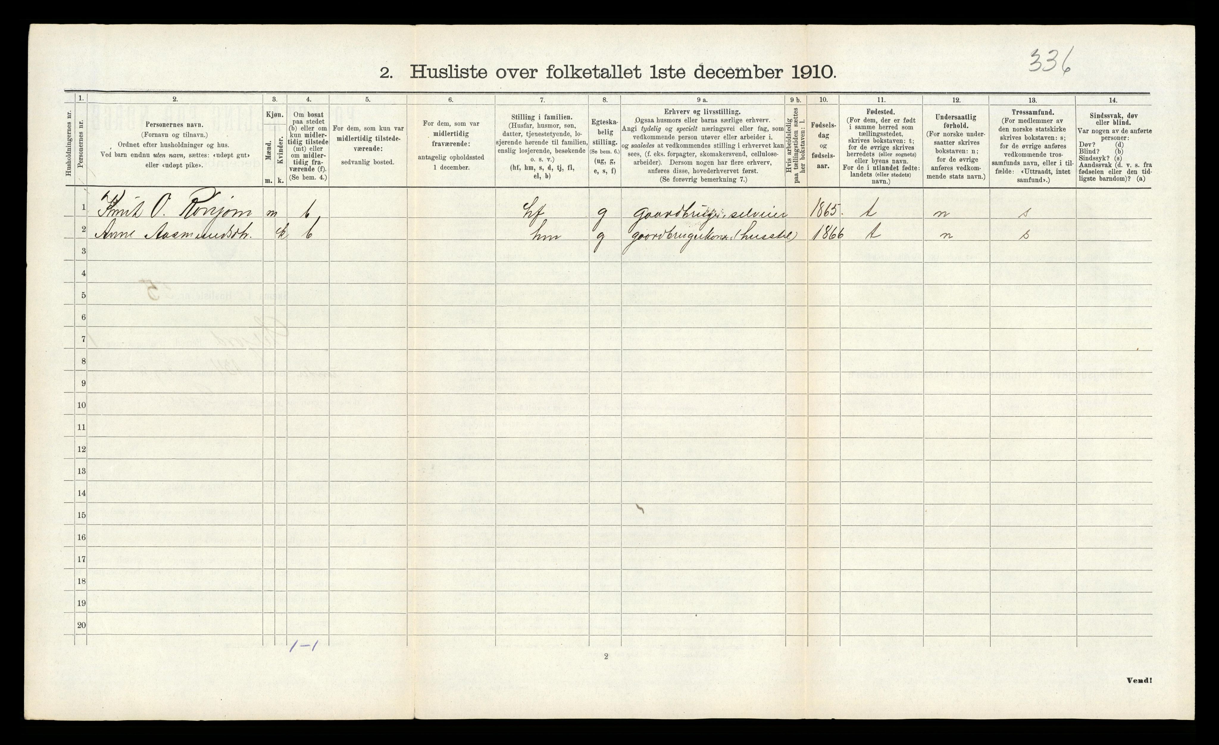 RA, 1910 census for Seljord, 1910, p. 148