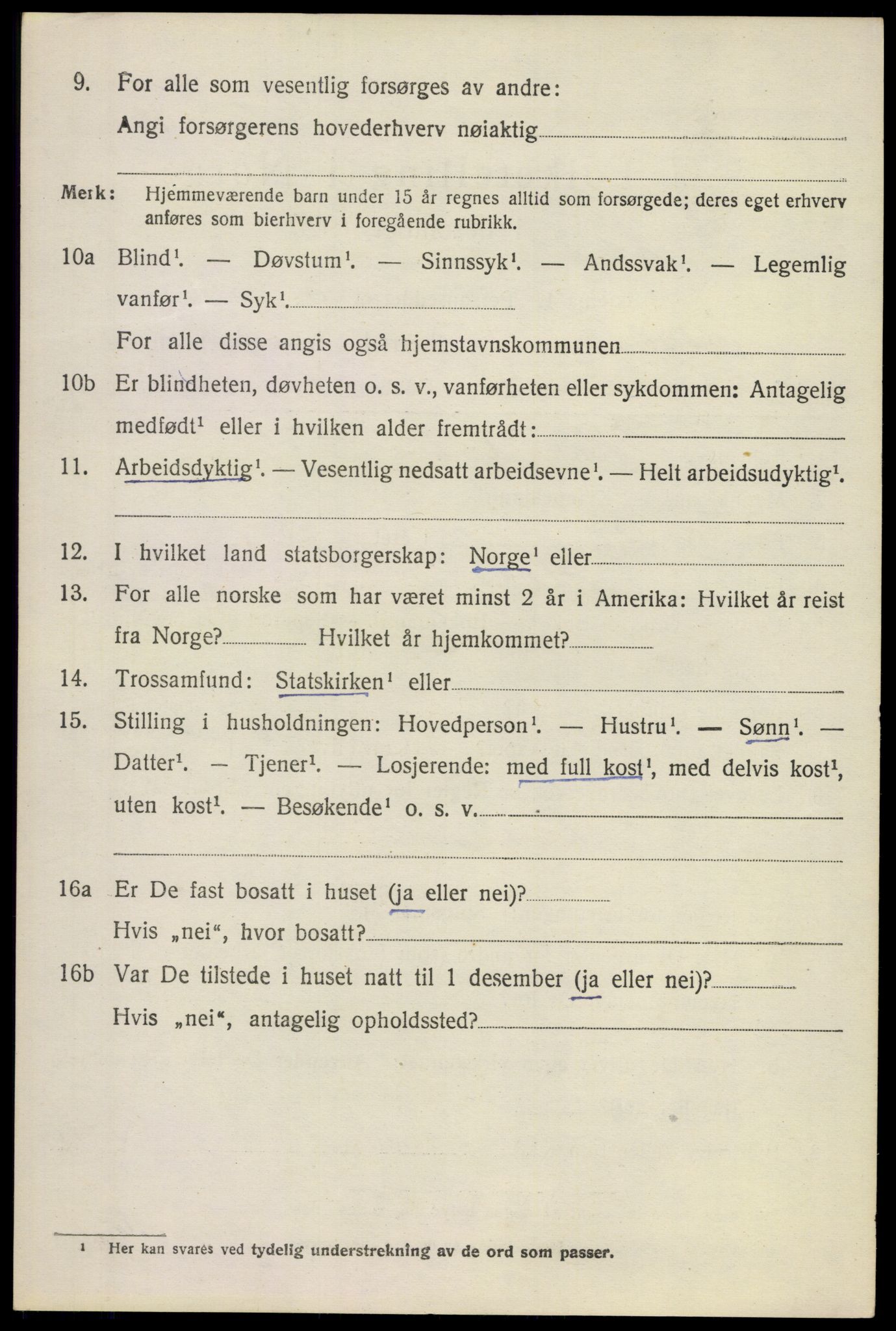 SAKO, 1920 census for Modum, 1920, p. 7072