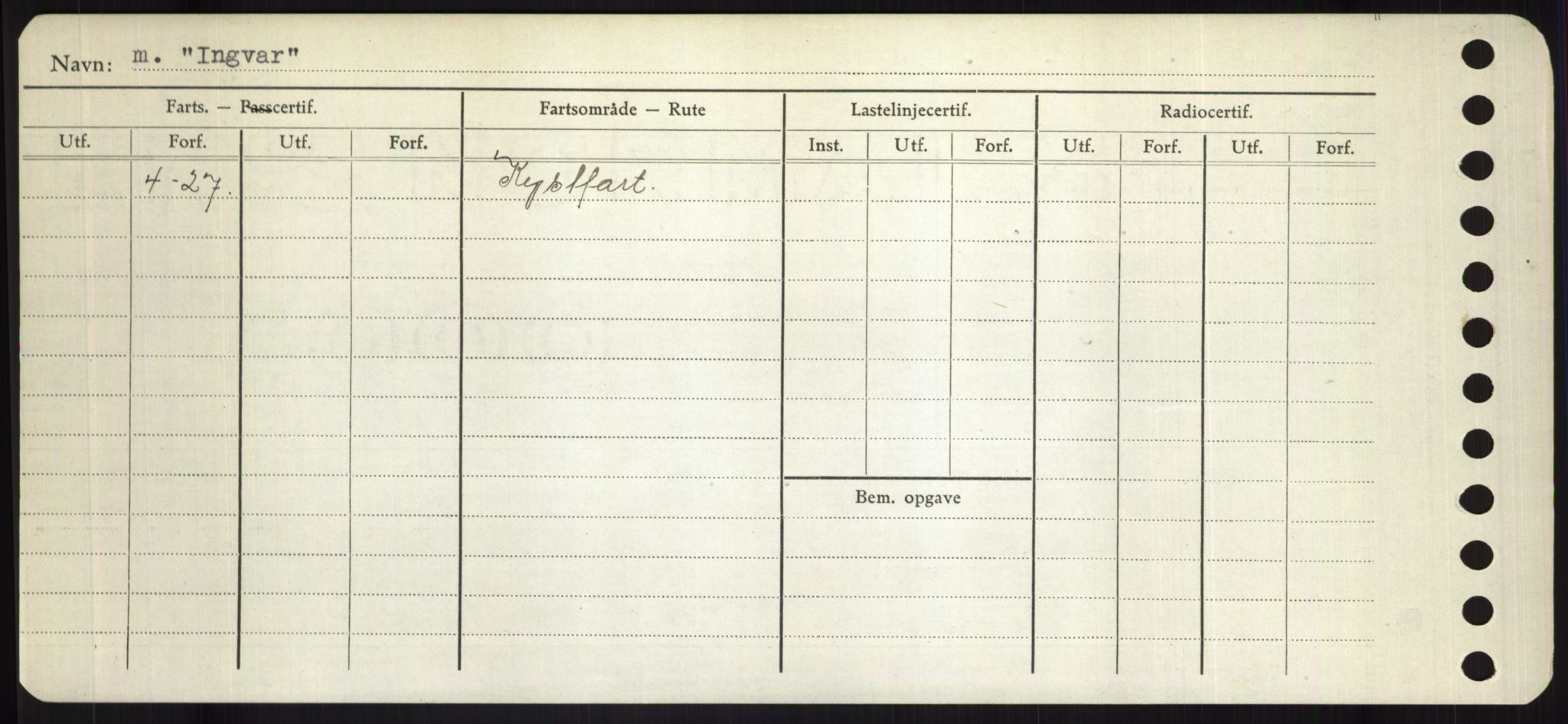 Sjøfartsdirektoratet med forløpere, Skipsmålingen, AV/RA-S-1627/H/Hd/L0018: Fartøy, I, p. 196