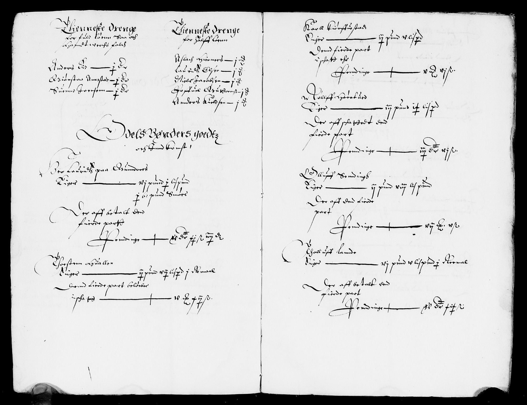 Rentekammeret inntil 1814, Reviderte regnskaper, Lensregnskaper, AV/RA-EA-5023/R/Rb/Rbn/L0002: Numedal og Sandsvær len, 1638-1643