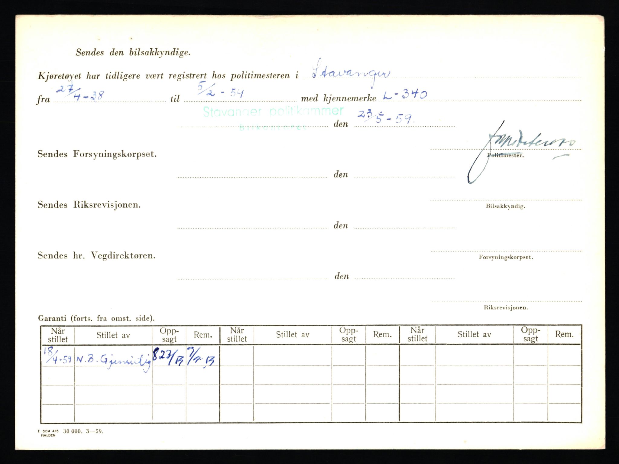 Stavanger trafikkstasjon, AV/SAST-A-101942/0/F/L0014: L-5080 - L-5499, 1930-1971, p. 1430