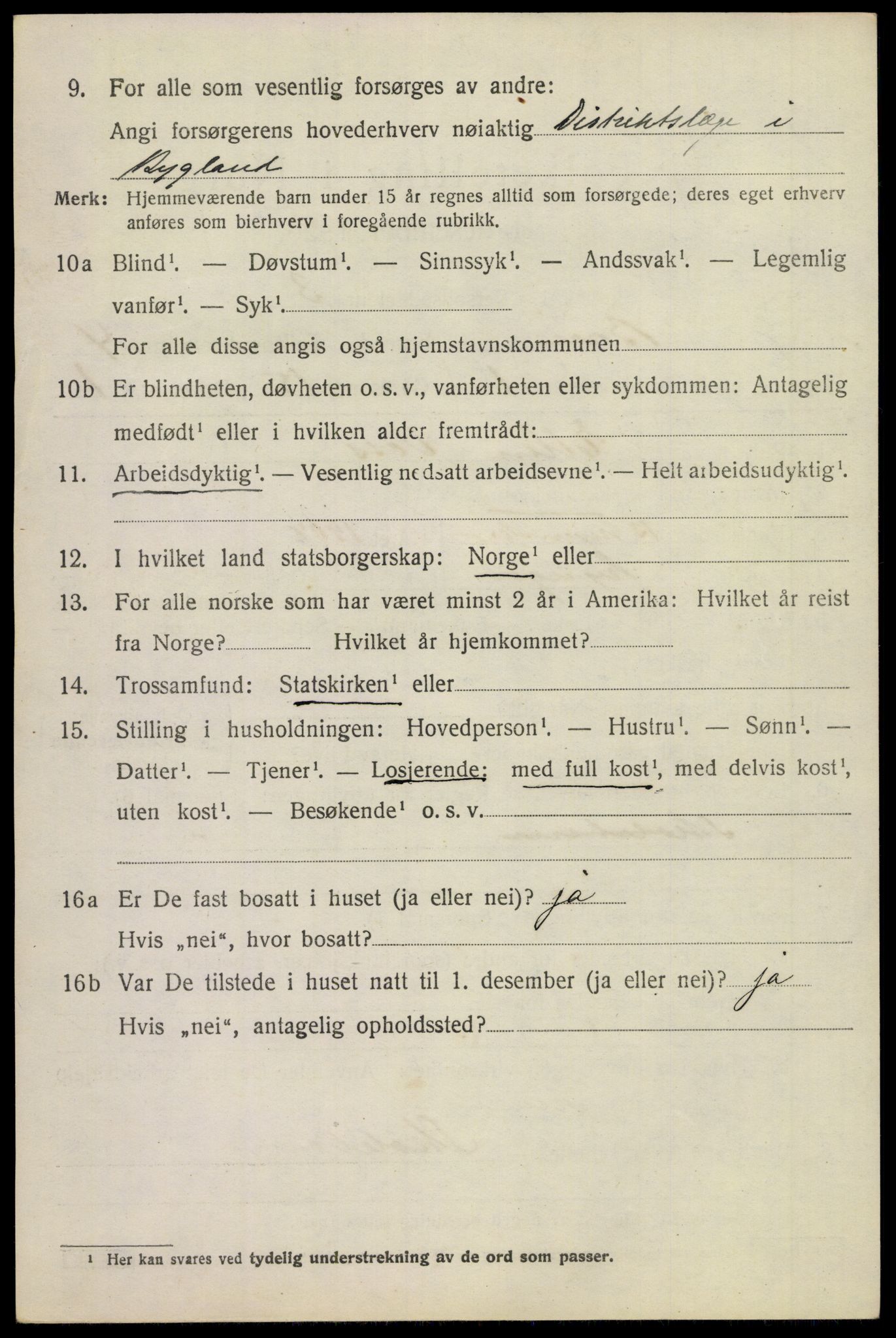 SAKO, 1920 census for Borre, 1920, p. 7139