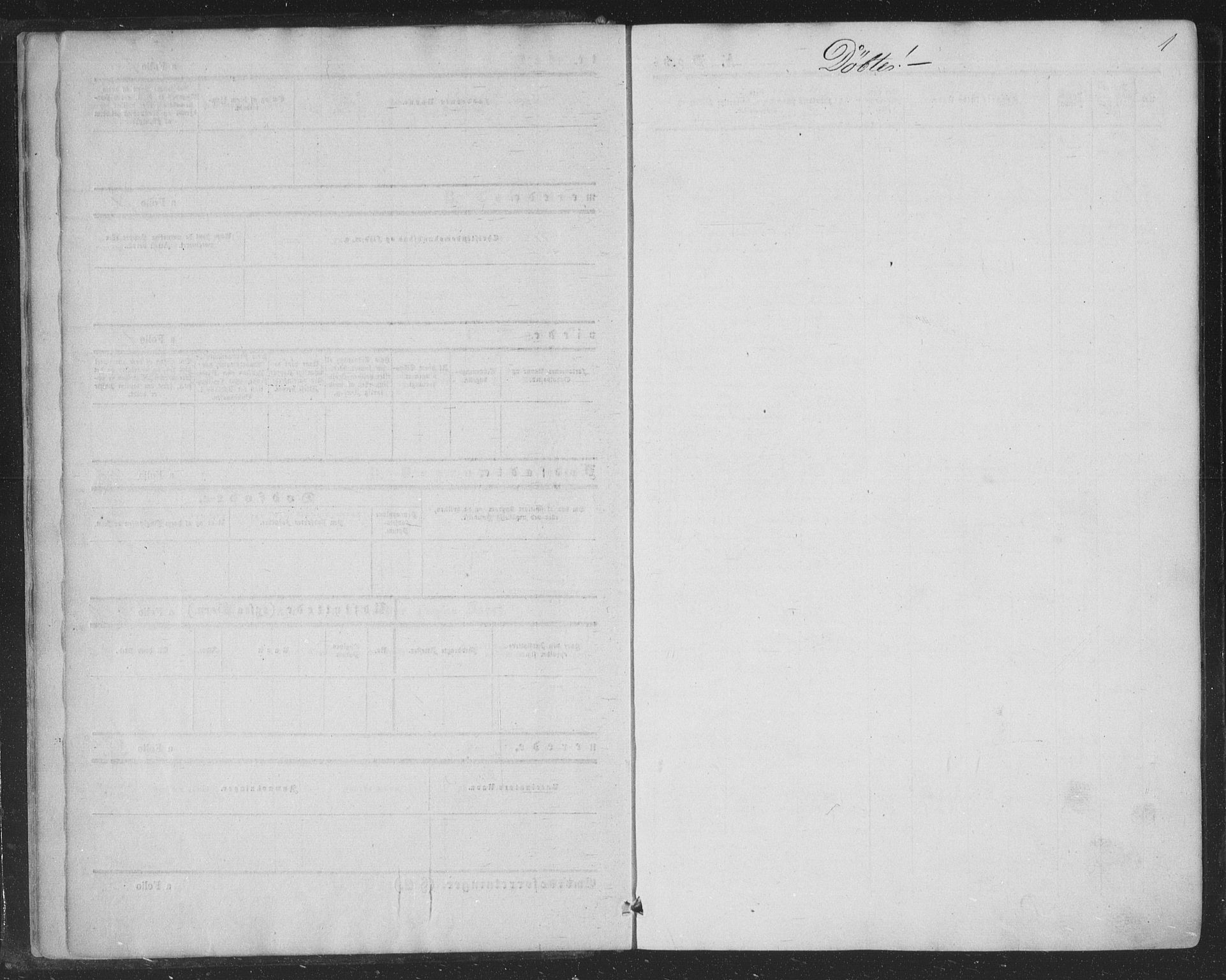 Nore kirkebøker, SAKO/A-238/F/Fa/L0002: Parish register (official) no. I 2, 1856-1871, p. 1