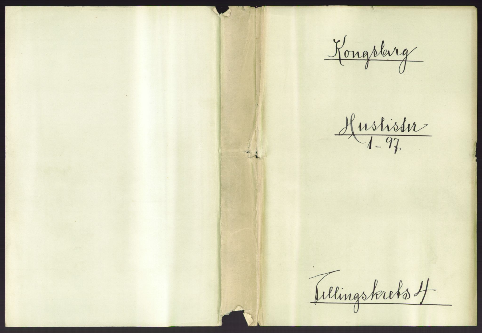 RA, 1891 census for 0604 Kongsberg, 1891, p. 551