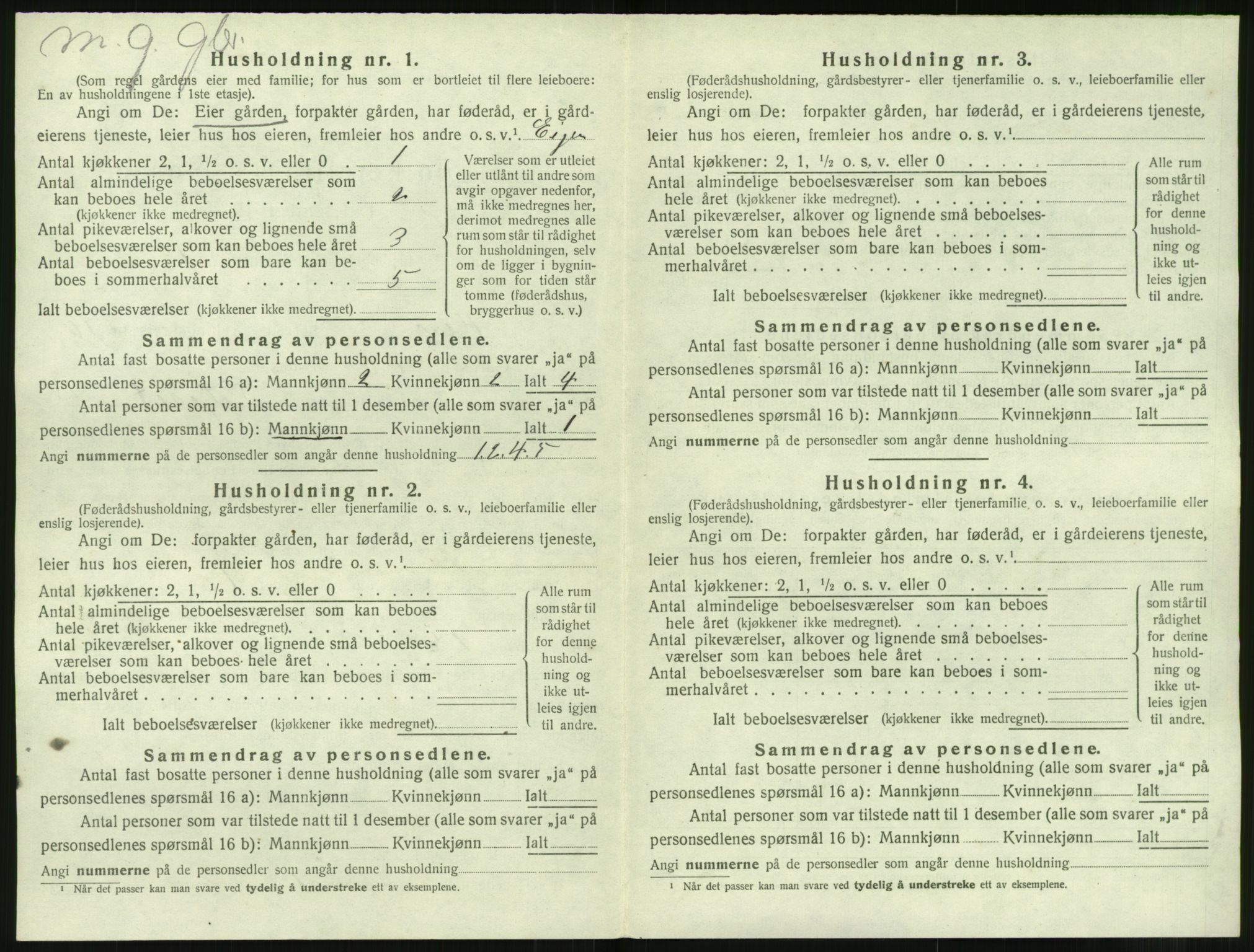 SAT, 1920 census for Herøy (MR), 1920, p. 1352