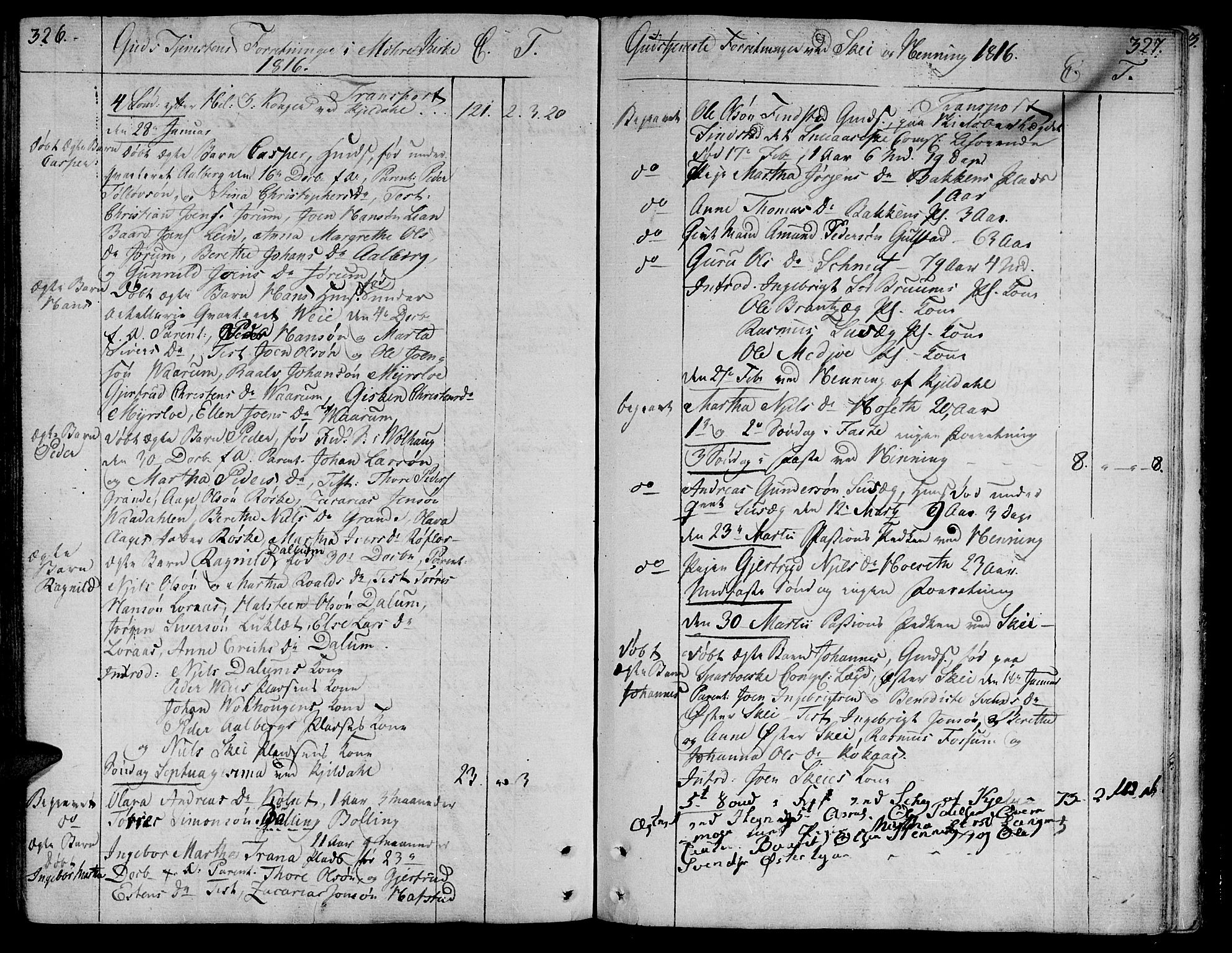 Ministerialprotokoller, klokkerbøker og fødselsregistre - Nord-Trøndelag, SAT/A-1458/735/L0332: Parish register (official) no. 735A03, 1795-1816, p. 326-327