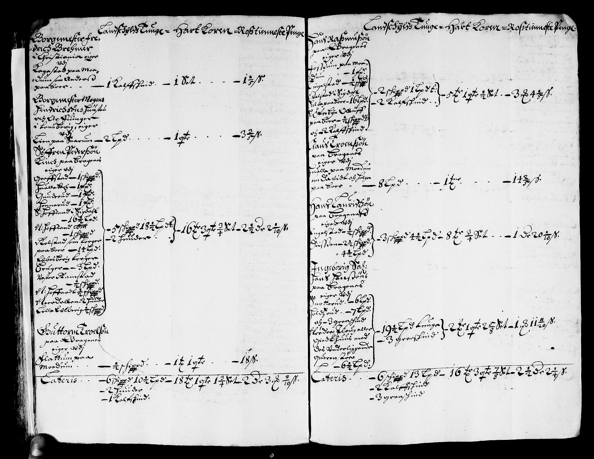 Rentekammeret inntil 1814, Reviderte regnskaper, Stiftamtstueregnskaper, Landkommissariatet på Akershus og Akershus stiftamt, AV/RA-EA-5869/R/Rb/L0137: Akershus stiftamt, 1675-1677