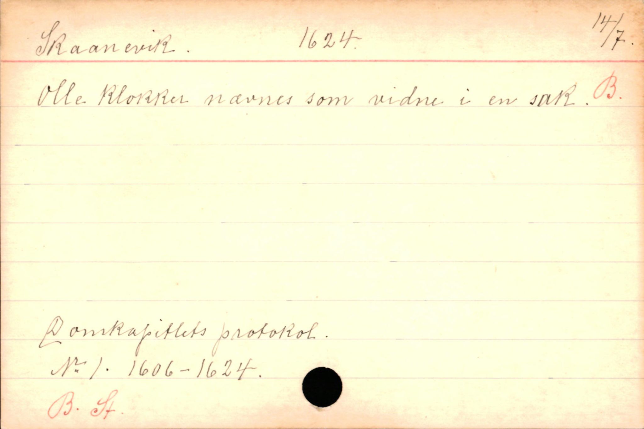 Haugen, Johannes - lærer, AV/SAB-SAB/PA-0036/01/L0001: Om klokkere og lærere, 1521-1904, p. 3564