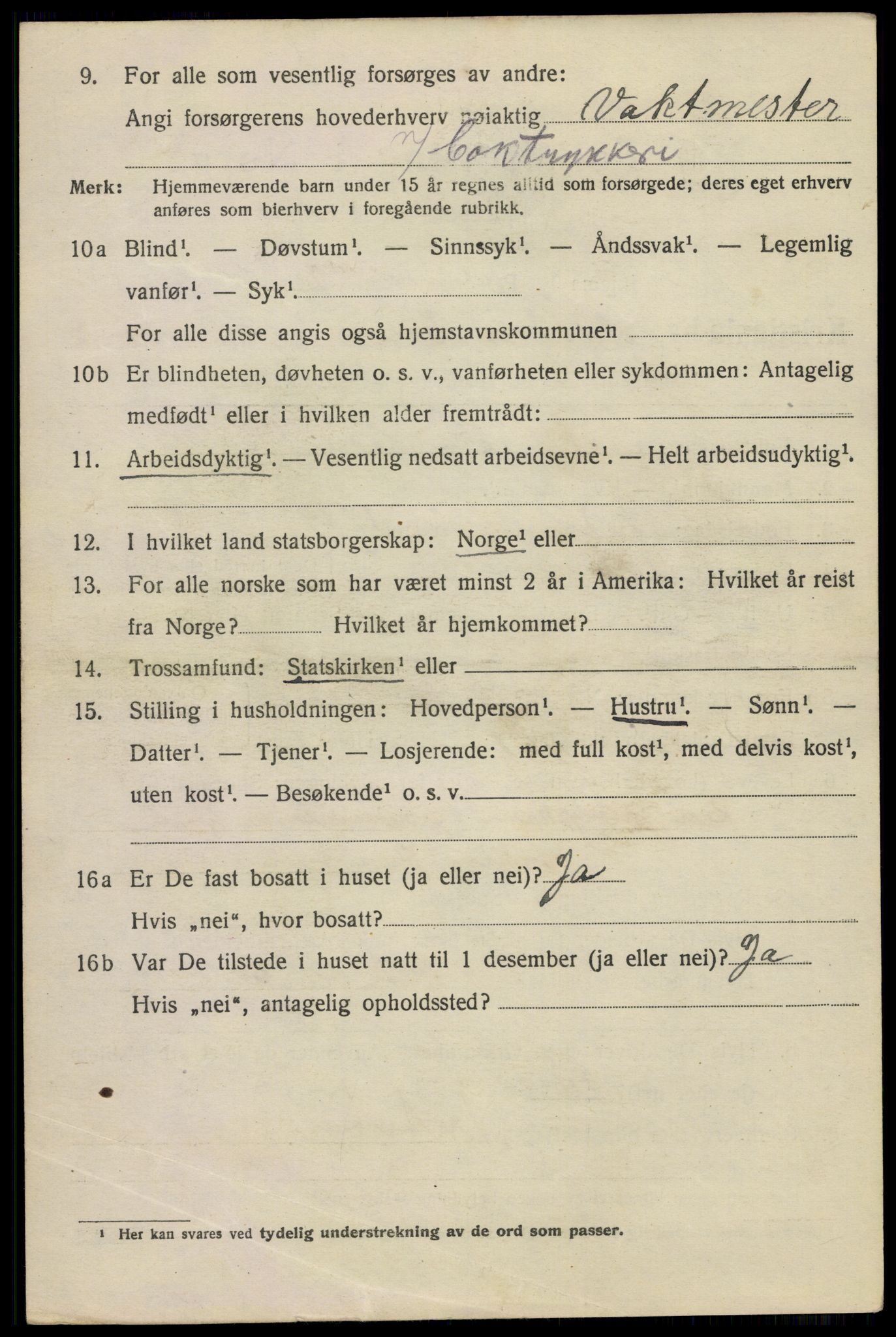 SAO, 1920 census for Kristiania, 1920, p. 422100