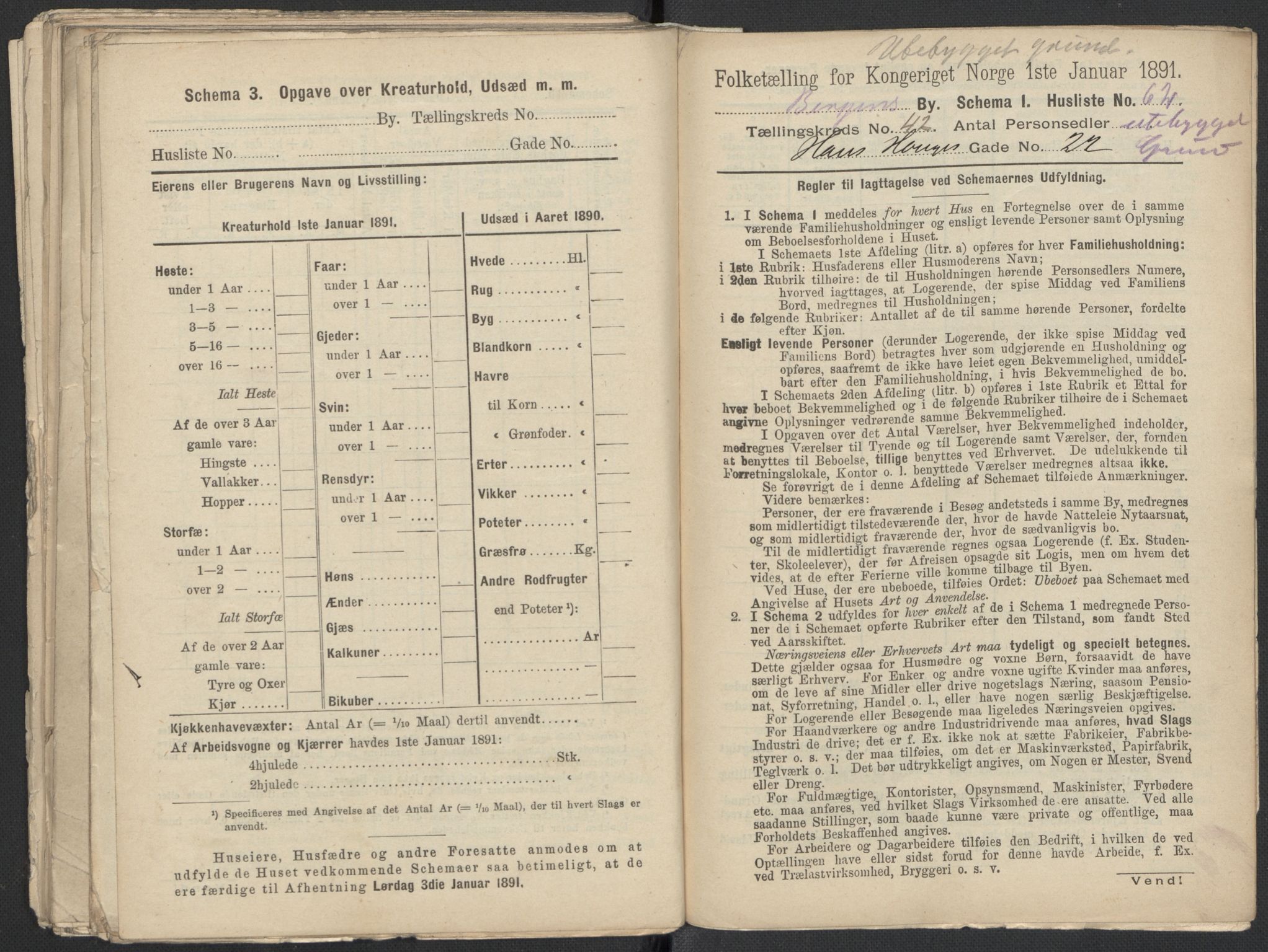 RA, 1891 Census for 1301 Bergen, 1891, p. 7170