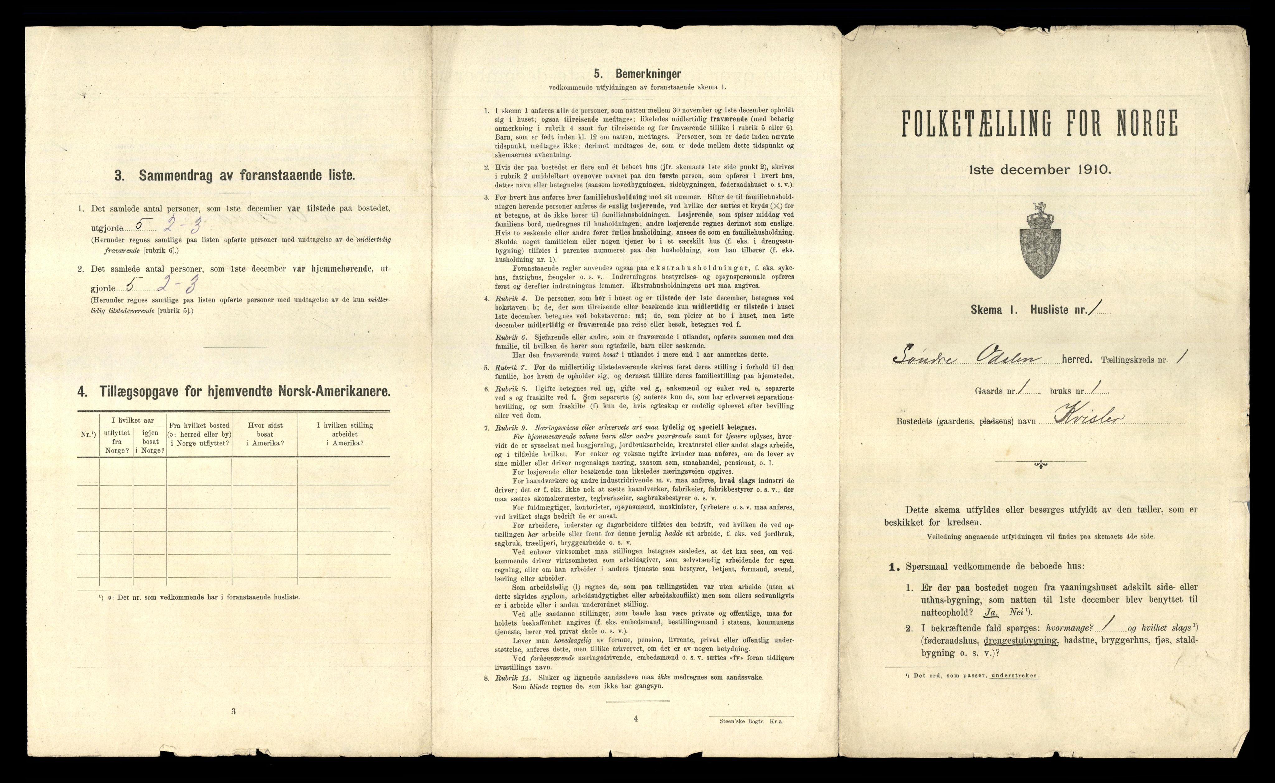 RA, 1910 census for Sør-Odal, 1910, p. 70