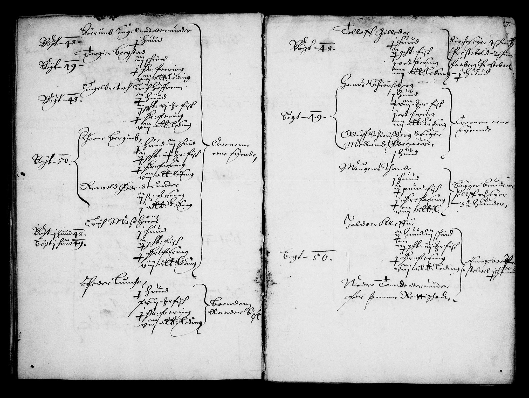 Rentekammeret inntil 1814, Realistisk ordnet avdeling, AV/RA-EA-4070/N/Na/L0001: [XI f]: Akershus stifts jordebok, 1652, p. 25b-26a