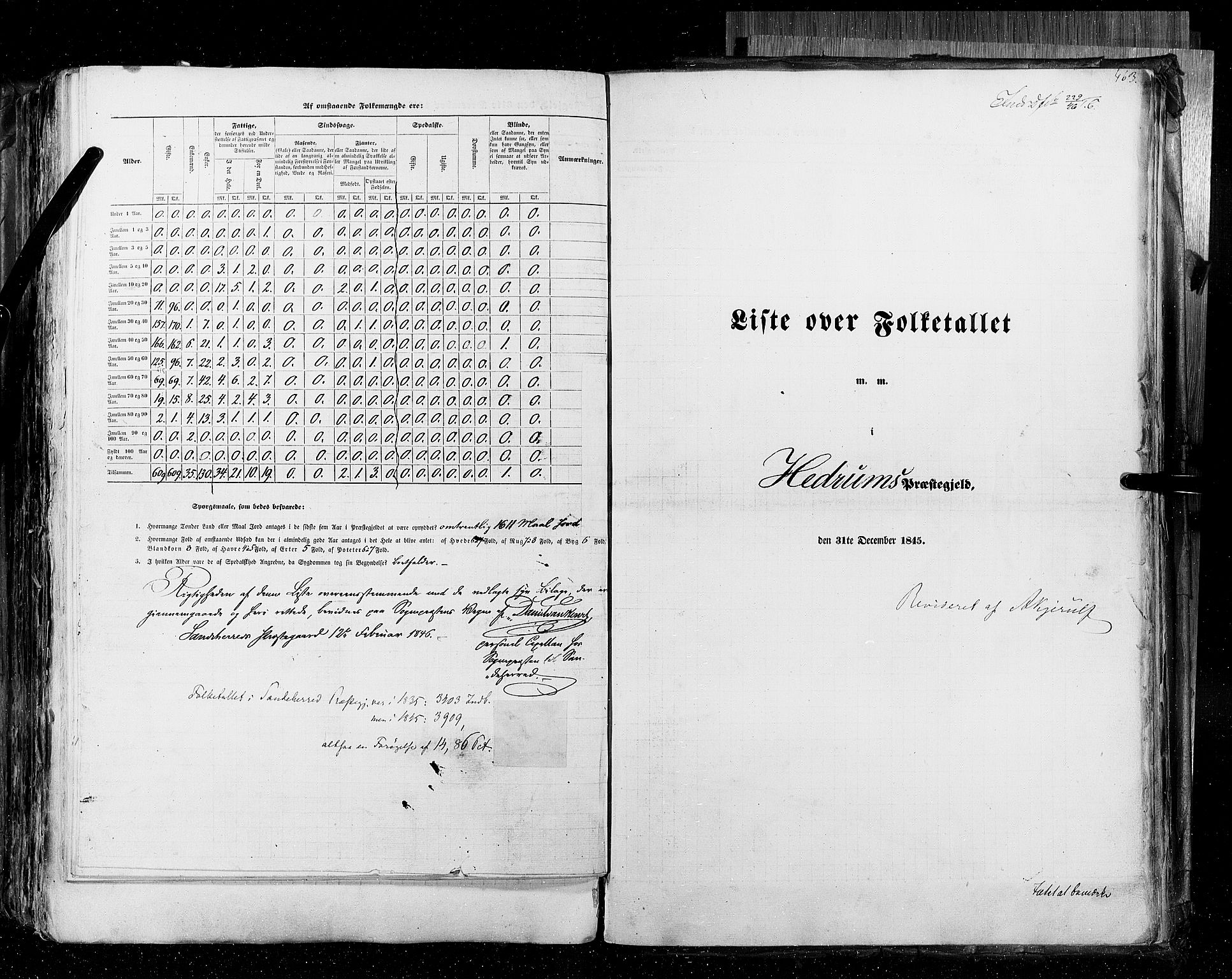 RA, Census 1845, vol. 4: Buskerud amt og Jarlsberg og Larvik amt, 1845, p. 462