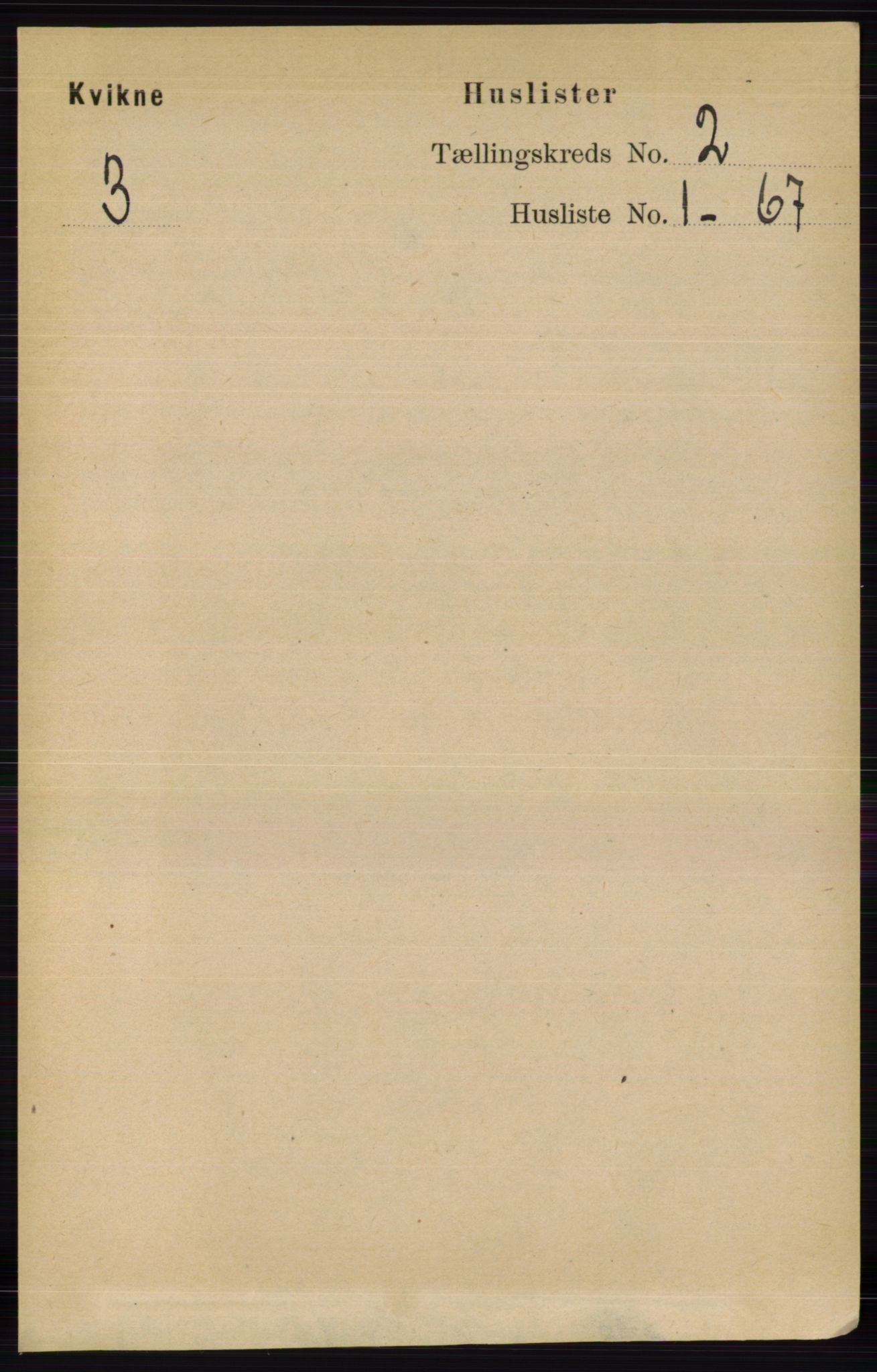 RA, 1891 census for 0440 Kvikne, 1891, p. 227