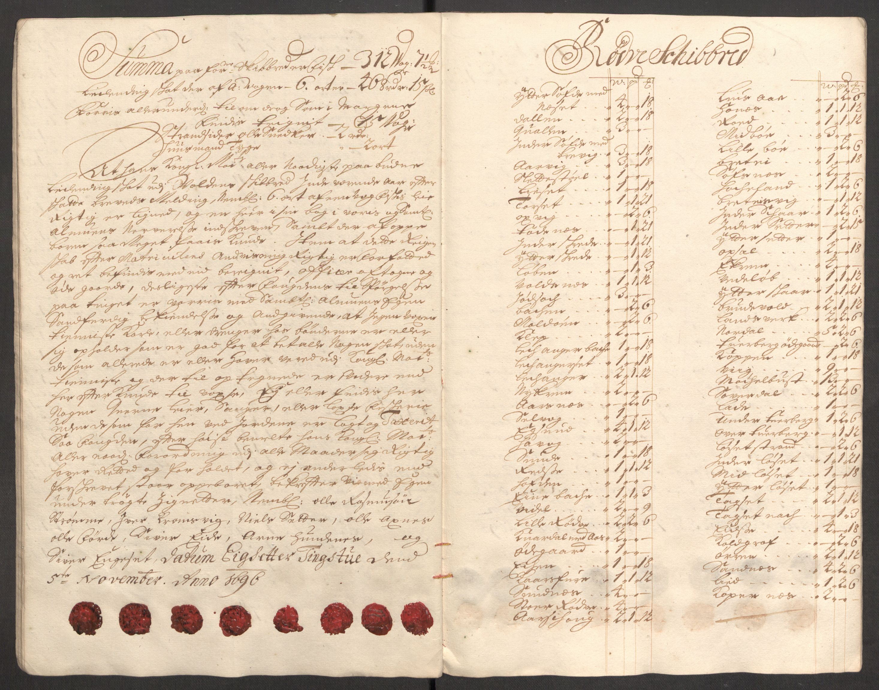 Rentekammeret inntil 1814, Reviderte regnskaper, Fogderegnskap, AV/RA-EA-4092/R54/L3556: Fogderegnskap Sunnmøre, 1696-1698, p. 25